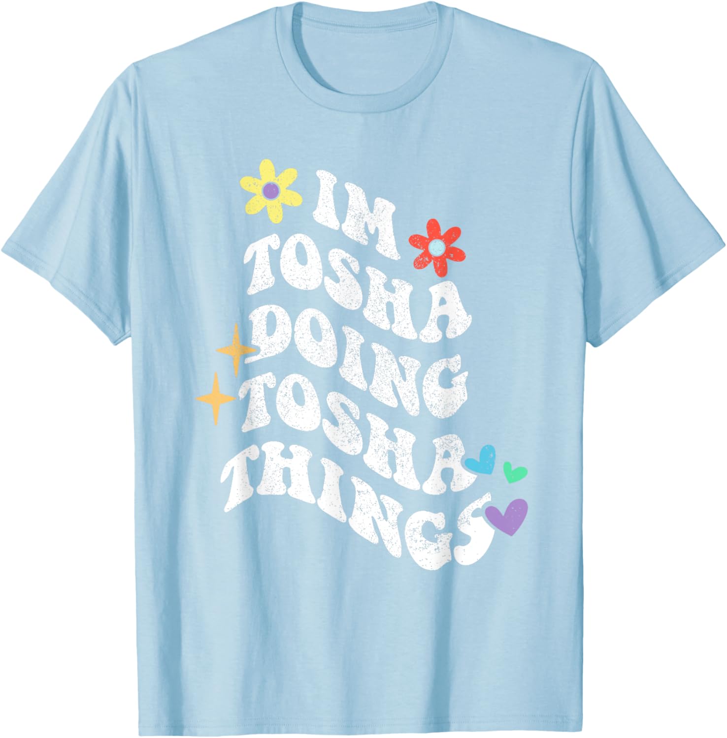 Retro Groovy T-Shirt for Moms Doing Tosha Things - Fun Mothers Day Gift - 19