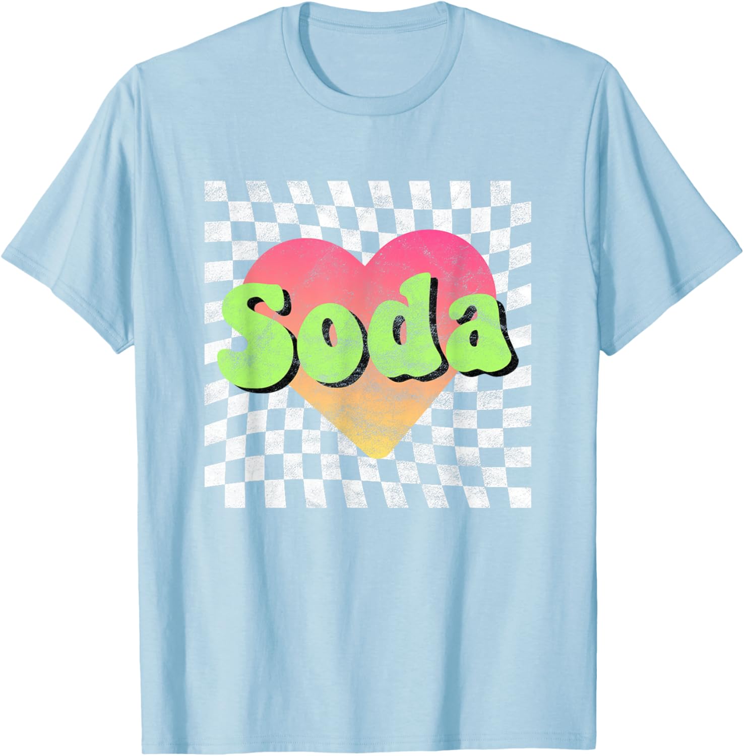 Soda Lover Heart Vintage Retro T-Shirt for Fun and Stylish Outfits - 13