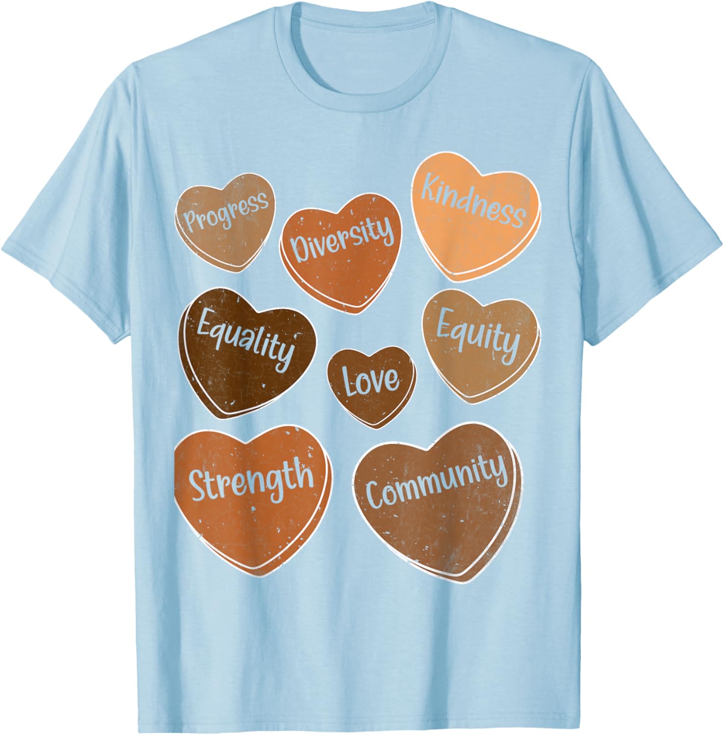 Celebrate Black History Month with Proud Black Women Heart T-Shirt - 16