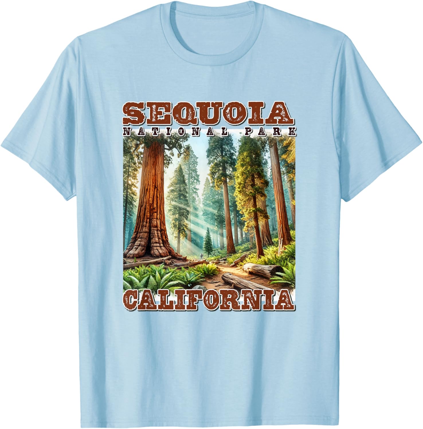 Vintage Sequoia National Camping T-Shirt for Nature Lovers and Adventurers - 12