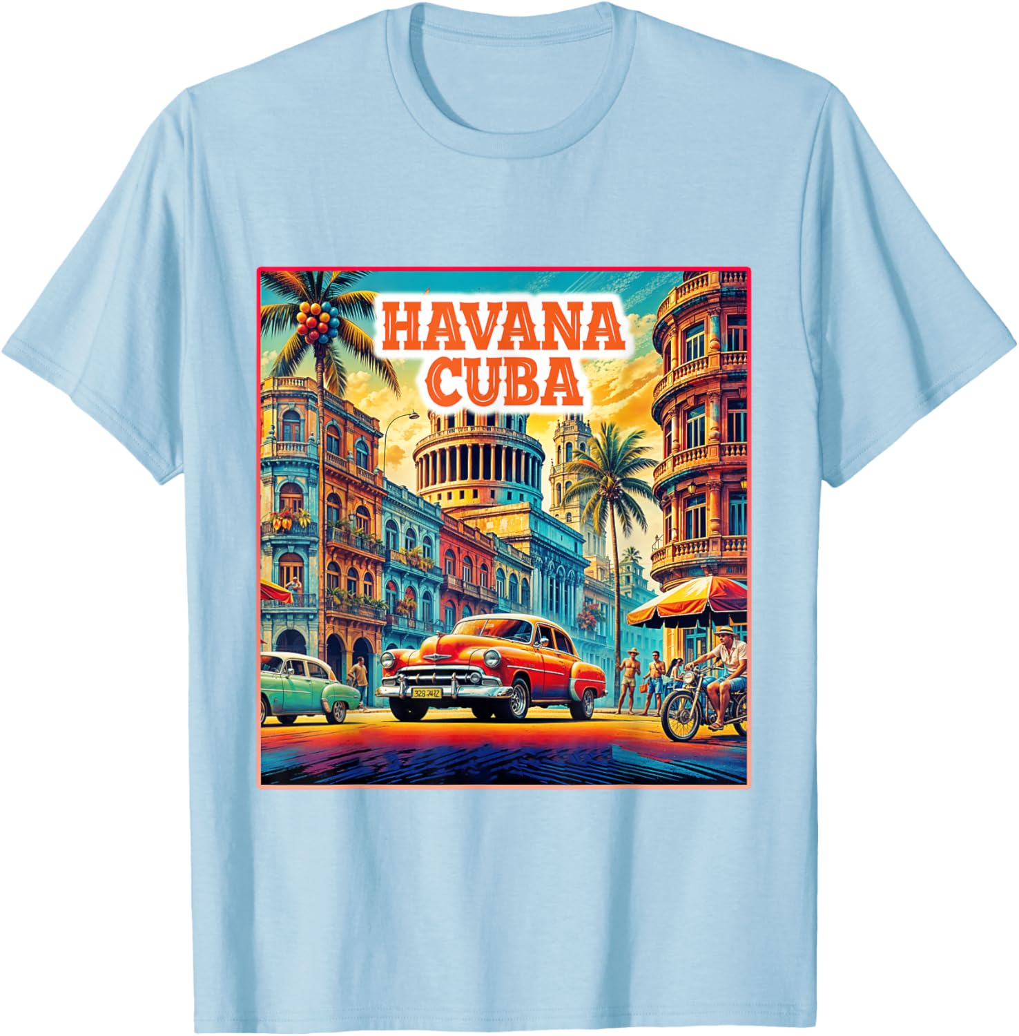 Vintage Havana Cuba Family Trip T-Shirt - Retro Tourist Tee for Fun Adventures - 5