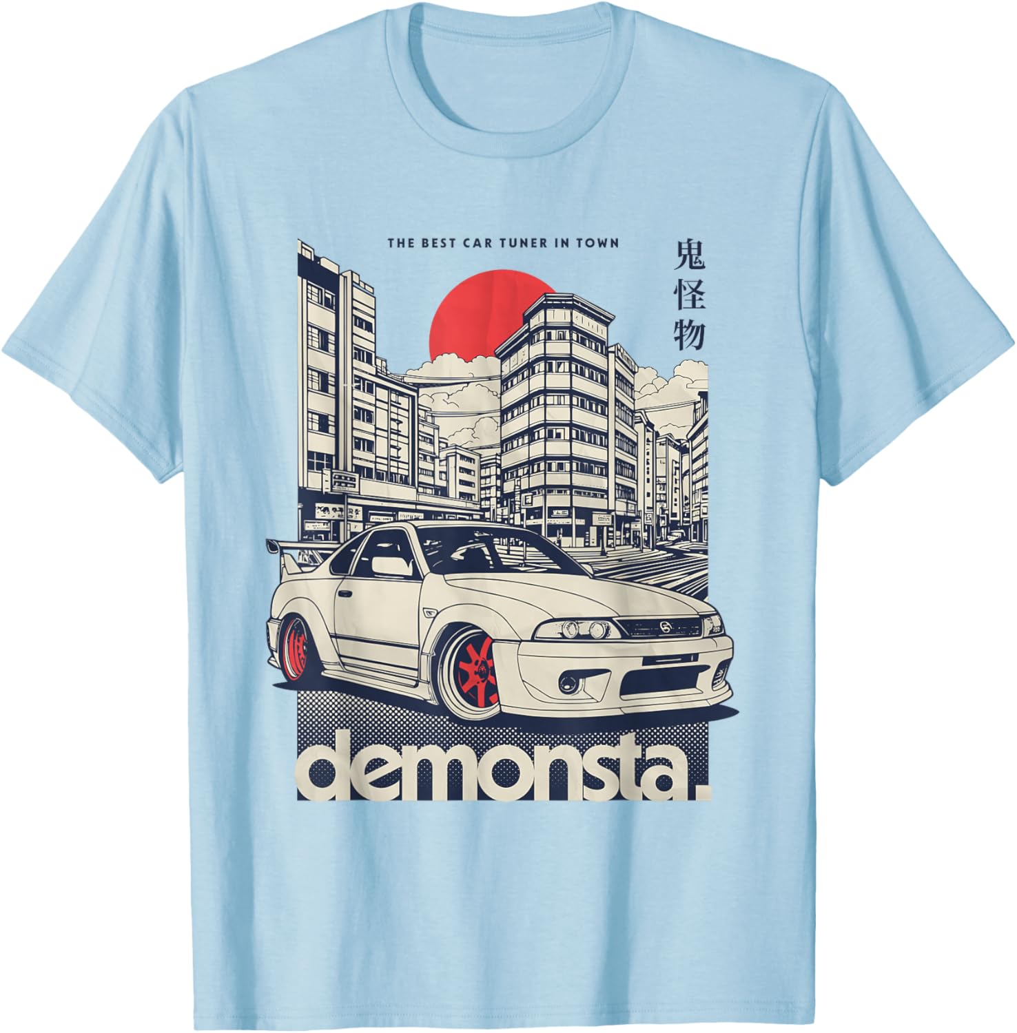 JDM Tokyo Japan Drift Race Car Tuning Retro Vintage T-Shirt for Gearheads - 13
