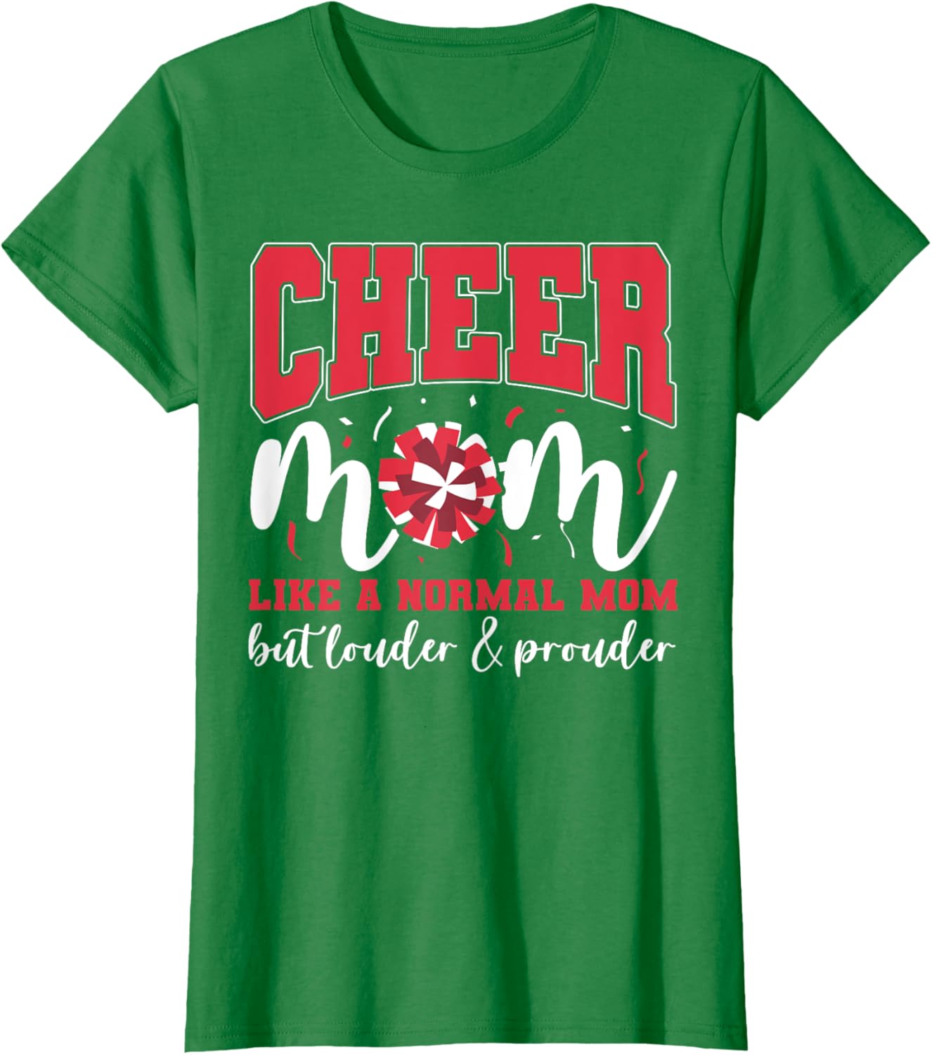 Cheer Mom T-Shirt Perfect for Supportive Moms on Game Day - 9