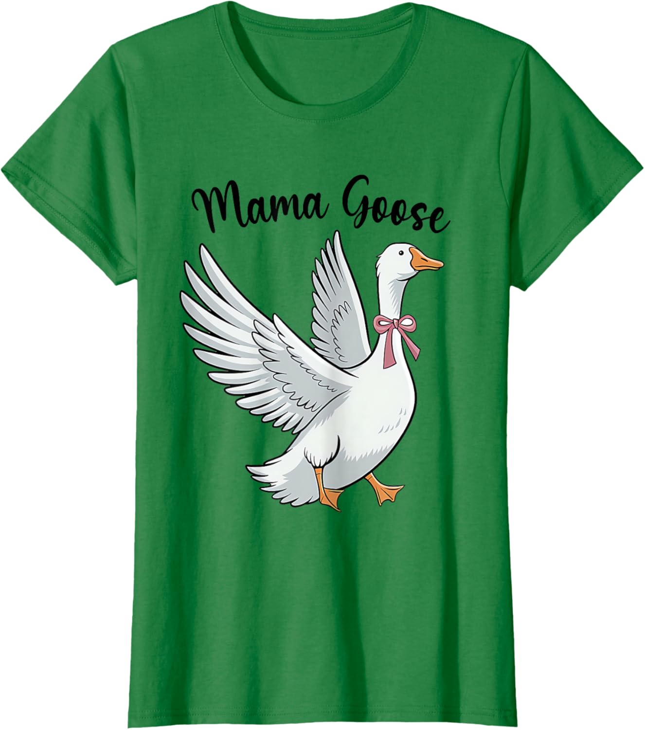 Funny Mama Goose T-Shirt for Moms - Silly Mothers Day Humor Gift - 12