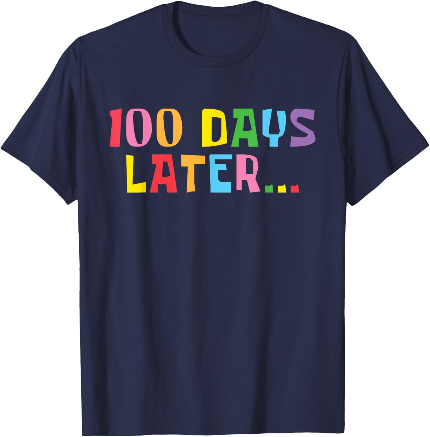 100 Days of School T-Shirt for Kids Boys and Girls Fun 100th Day Design - 4