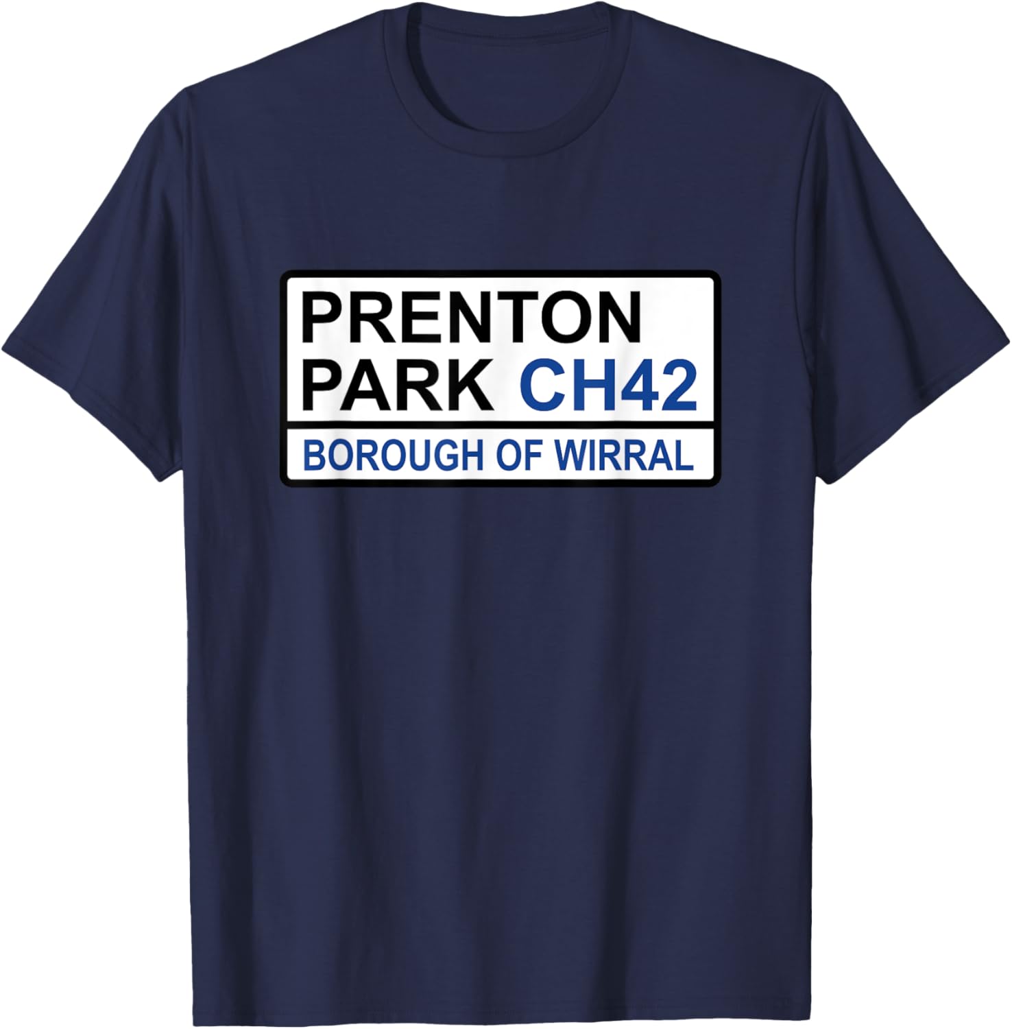 Tranmere Rovers Prenton Park Street Sign T-Shirt for Fans and Style - 21