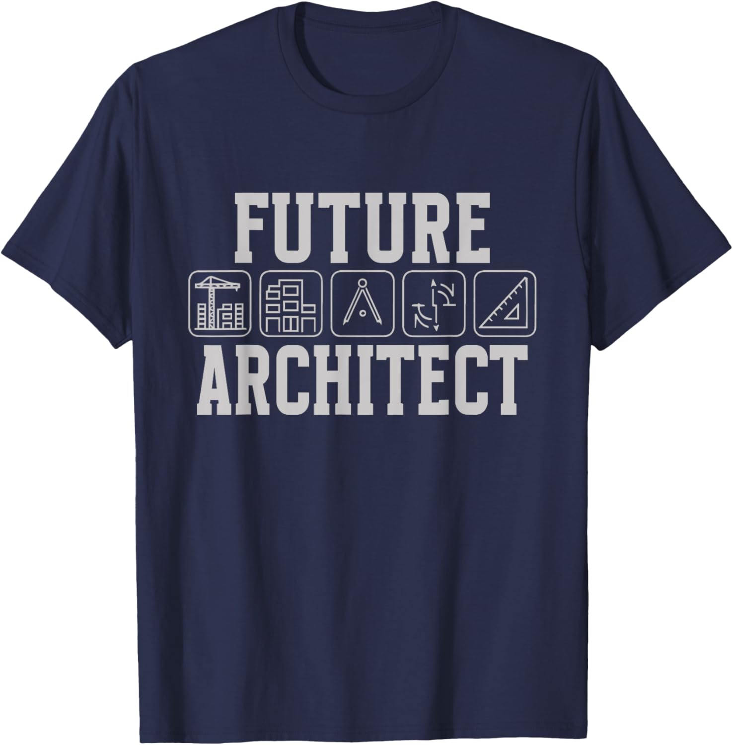 Cool Future Architect Kids T-Shirt for Boys and Girls - Fun Design! - 10