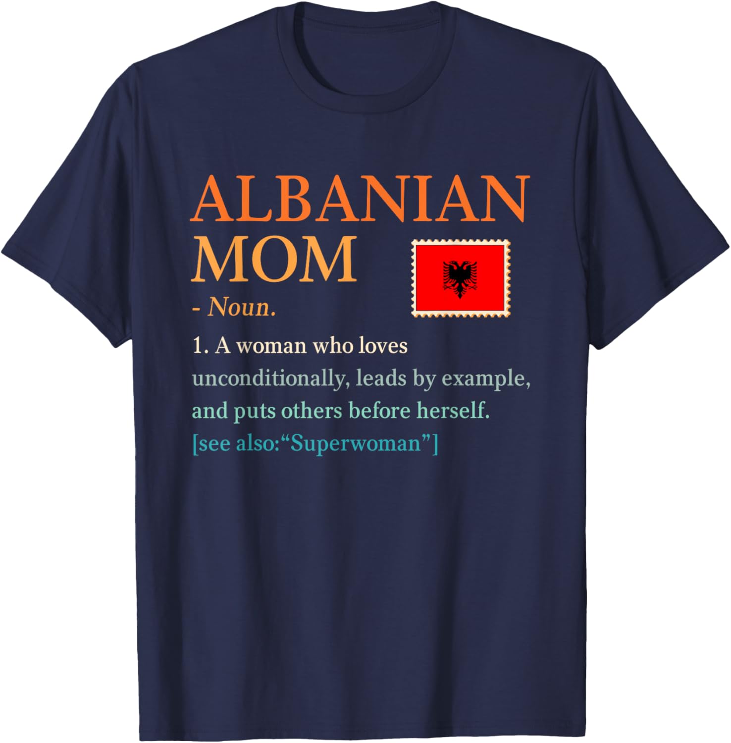 Funny Albanian Mom Pride T-Shirt for Mother's Day Gift - 2