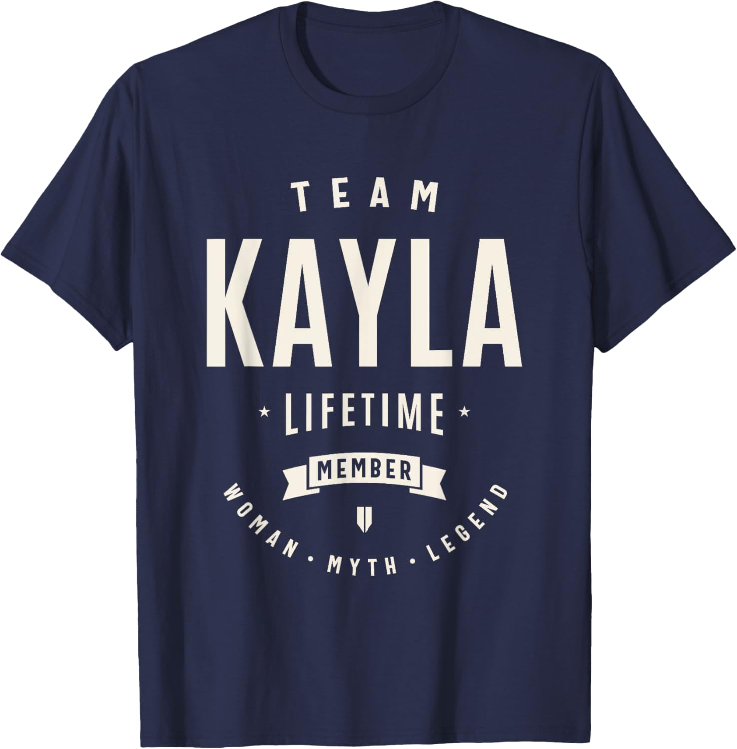 Team Kayla Funny Lifetime Member T-Shirt for Proud Kayla Fans - 8
