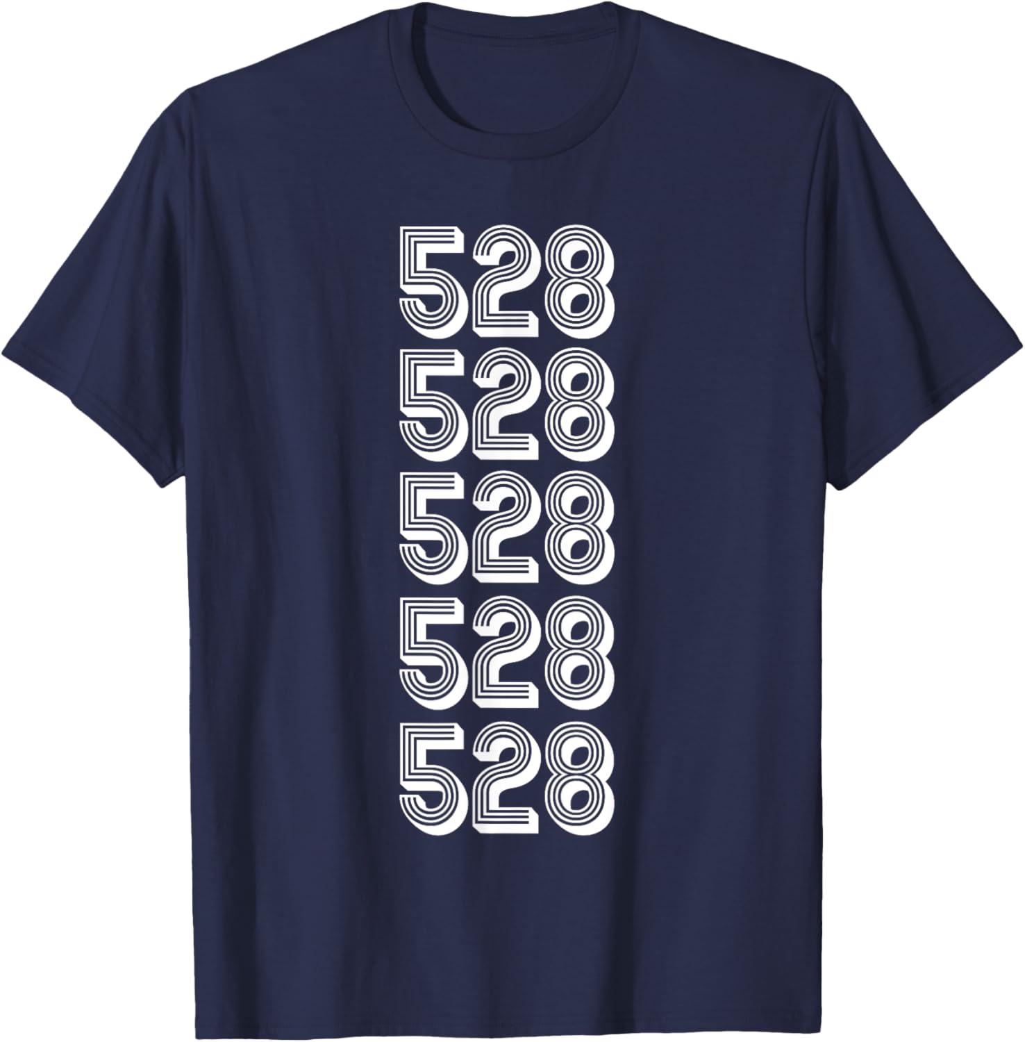 528 Area Code Non Geographic Services T-Shirt for Unique Style - 5