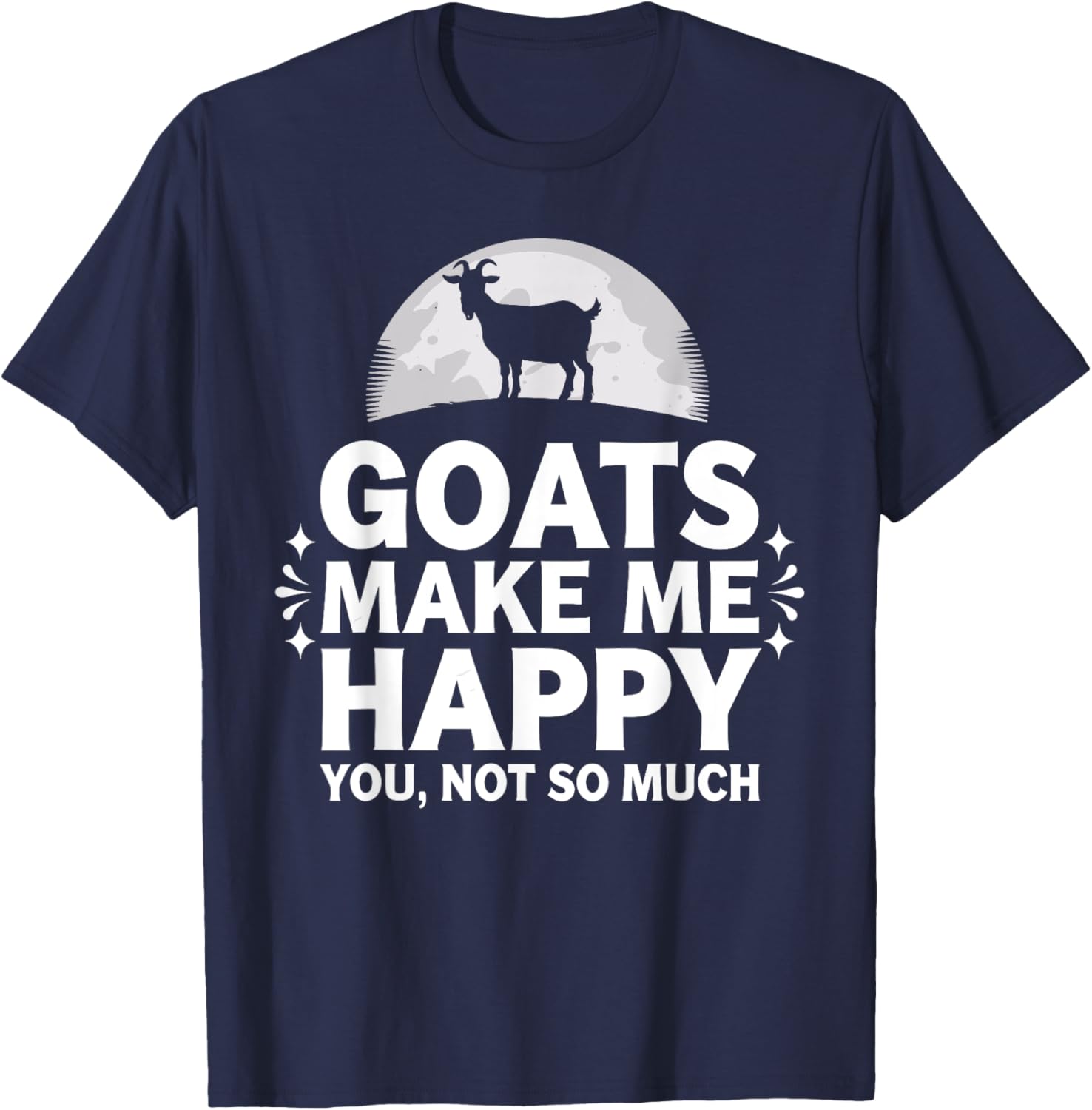 Cool Goat Design T-Shirt for Pygmy Goat Lovers - Unisex Farm Apparel - 16