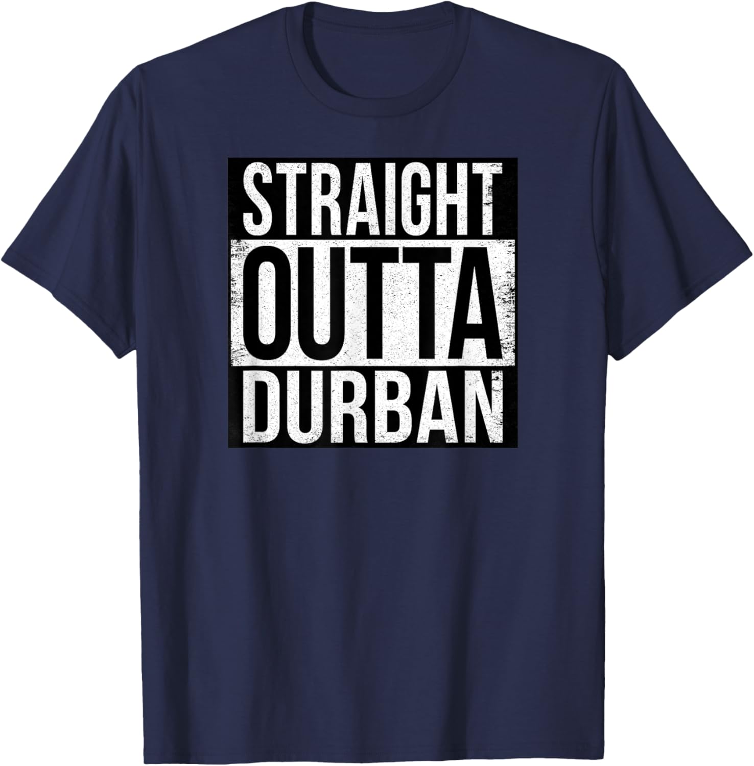 Straight Outta Durban Graphic T-Shirt for Trendy Casual Style - 9