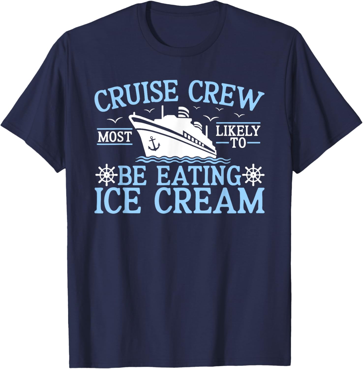 Cruise Crew 2025 Ice Cream Lover T-Shirt for Fun Travel Adventures - 6