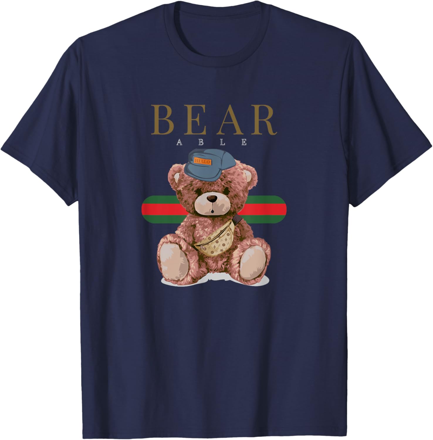 Bear Gangster Urban Graffiti T-Shirt Stylish Streetwear for Trendsetters - 11