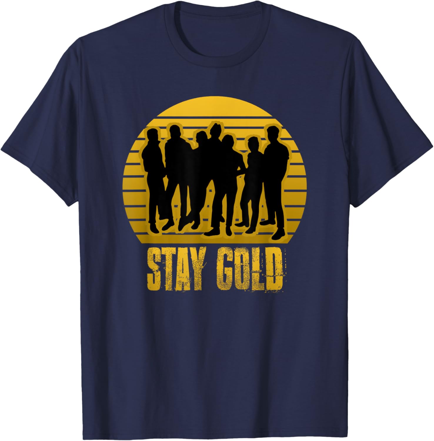 Vintage Retro Stay Gold 1983 Ponyboy T-Shirt for Classic Movie Fans - 8