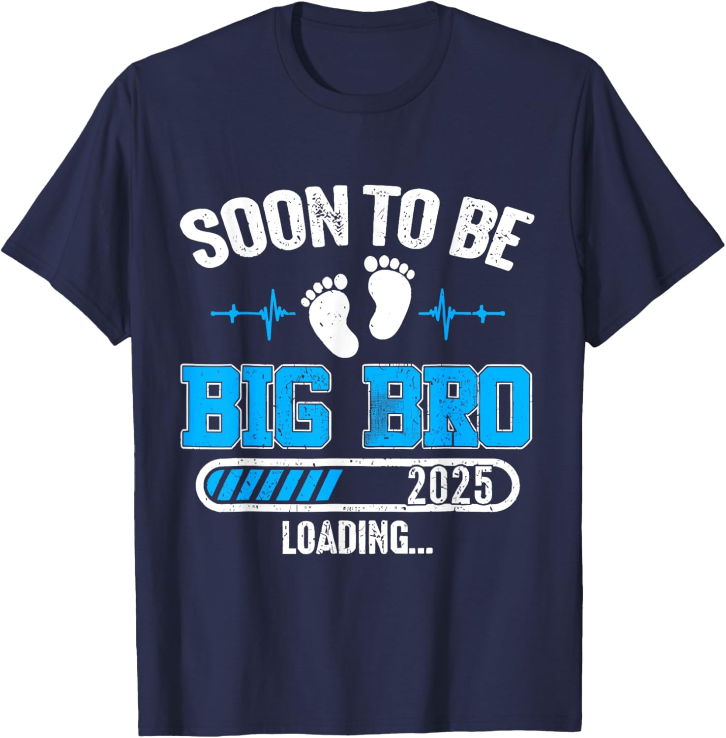 Soon To Be Big Brother 2025 Loading Pregnancy Announcement T-Shirt - 11