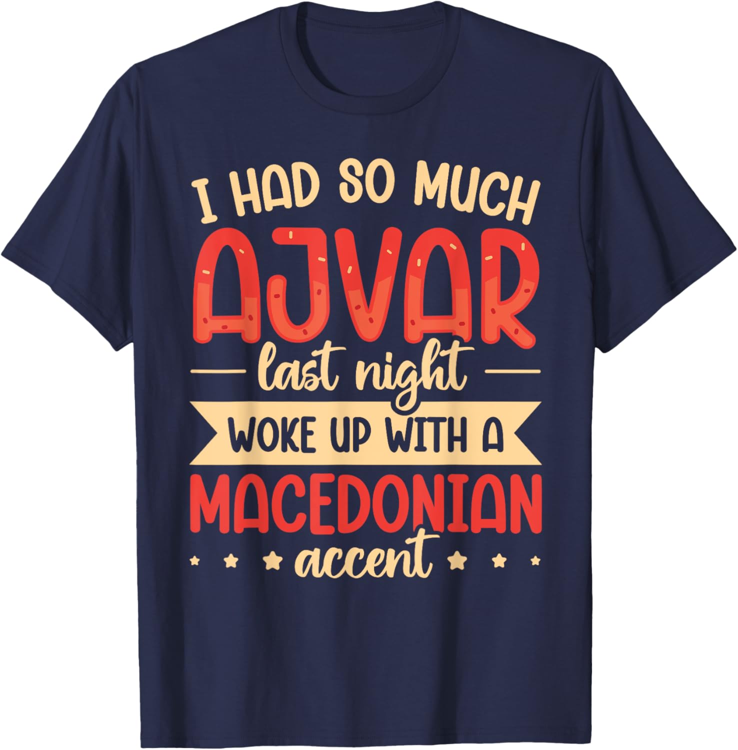 Ajvar Love Quote T-Shirt for Enthusiasts - Perfect Gift for Fans - 3