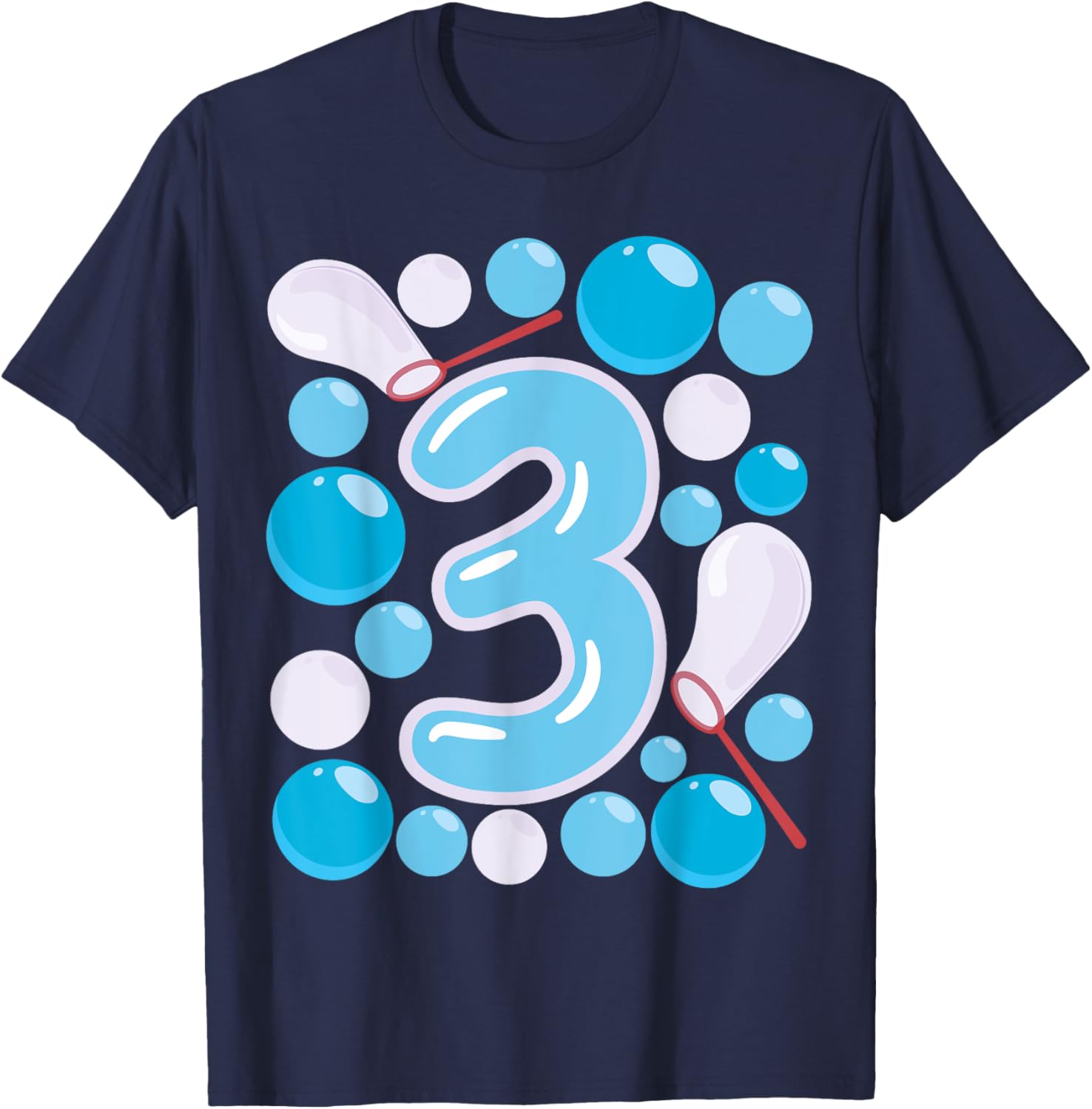 Adorable 3rd Bubble Birthday T-Shirt for Boys - Perfect Party Wear! - 22