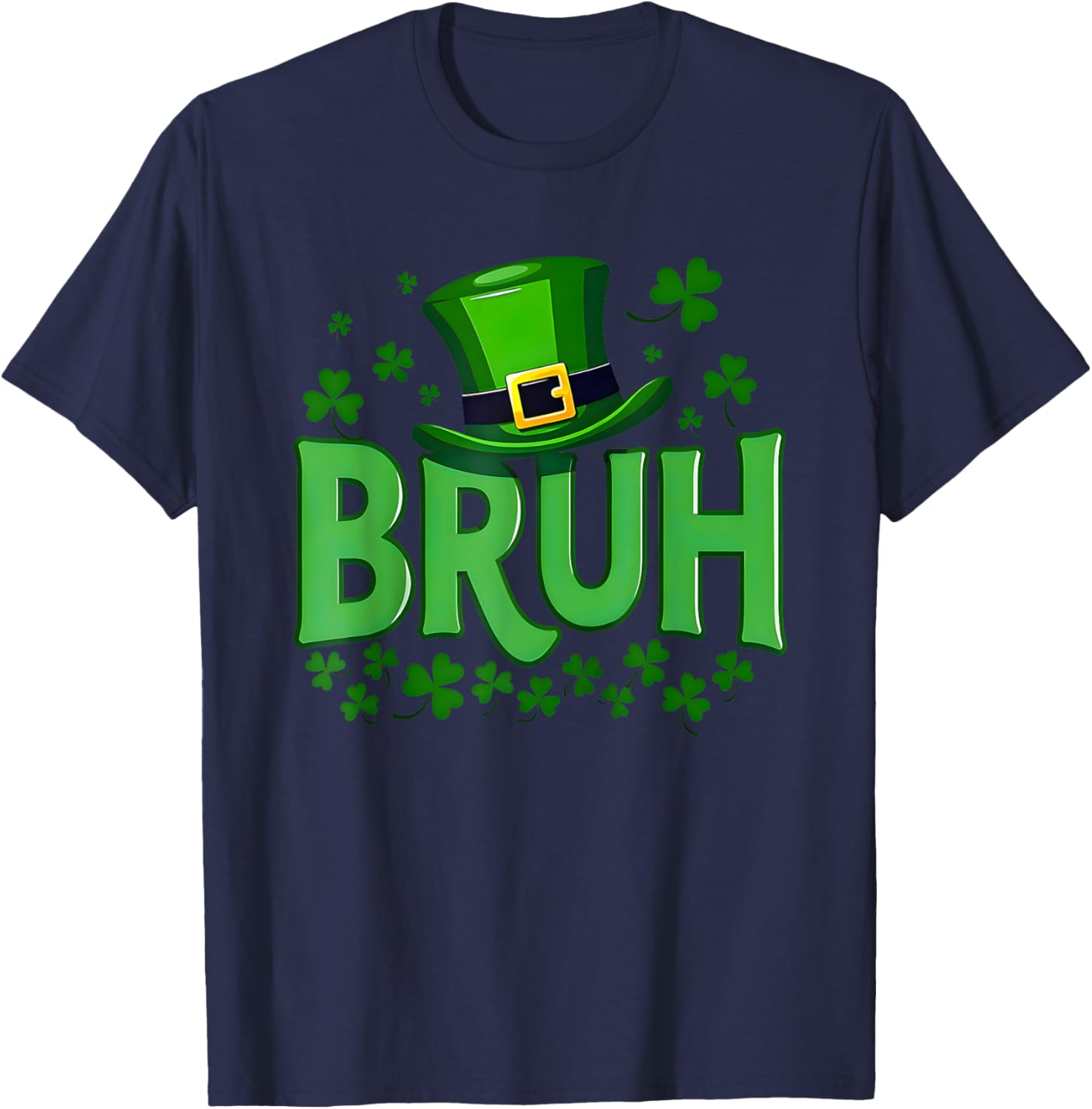 Cool Bruh Dabbing Shamrock T-Shirt for St Patricks Day Teens and Kids - 9