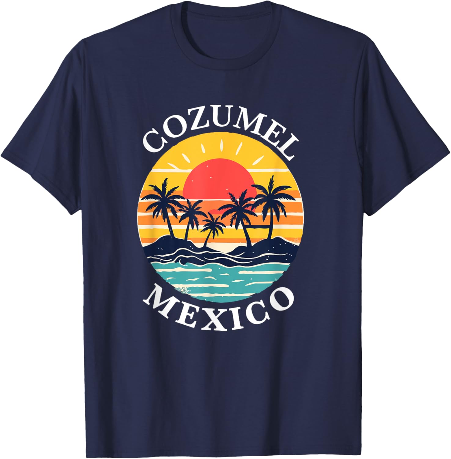Cozumel Mexico Souvenir T-Shirt for Men and Women Travel Reminders - 8