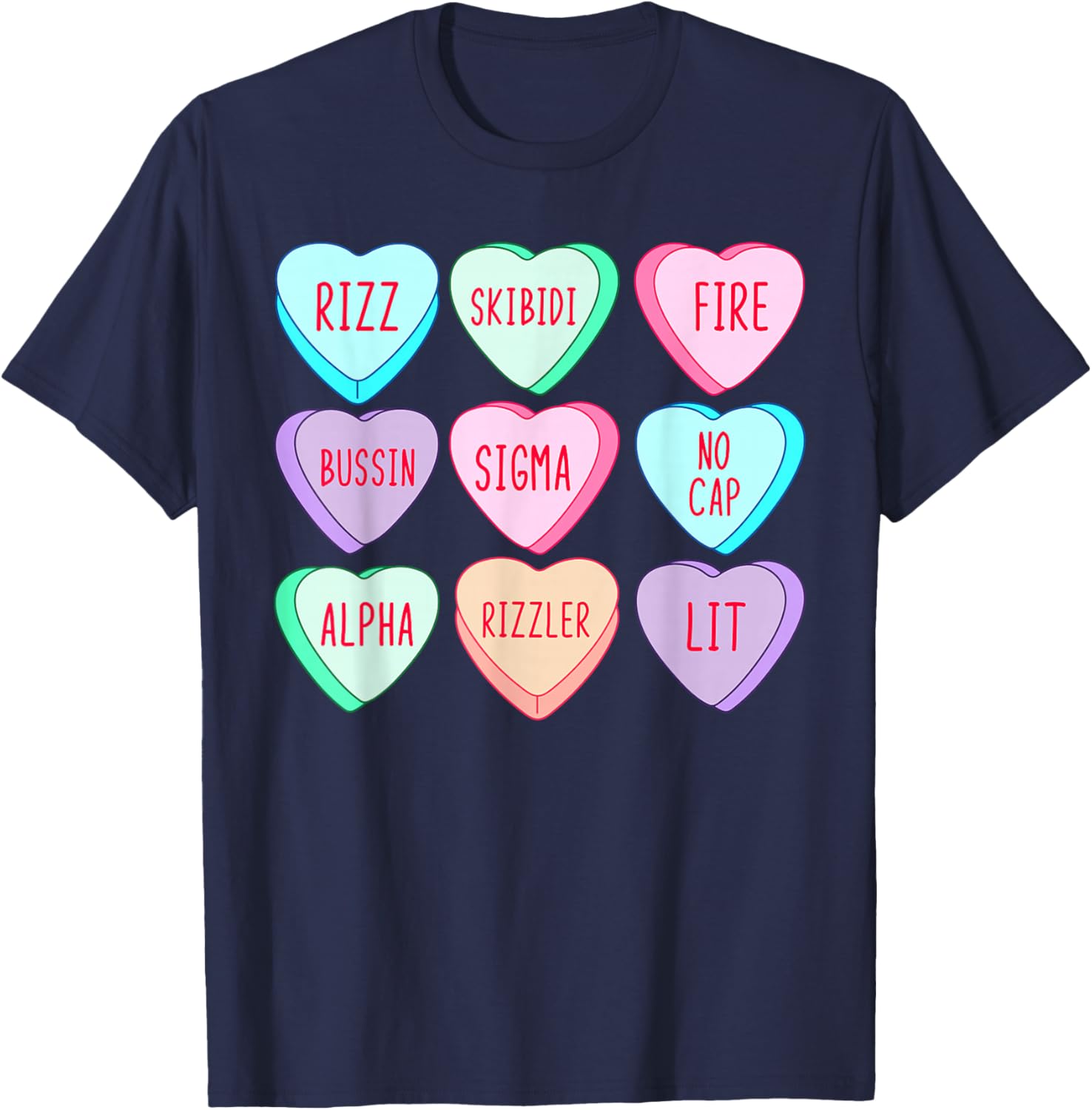 Funny Skibidi Valentine's Day Rizz T-Shirt for Lovable Couples - 26
