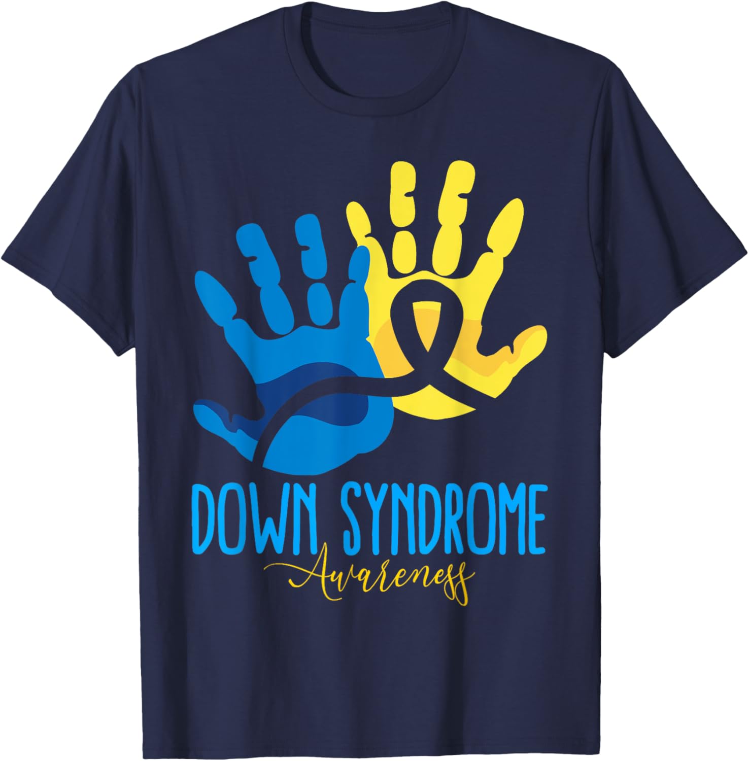 World Down Syndrome Day Awareness Socks Down Right 2025 T-Shirt for Everyone - 5