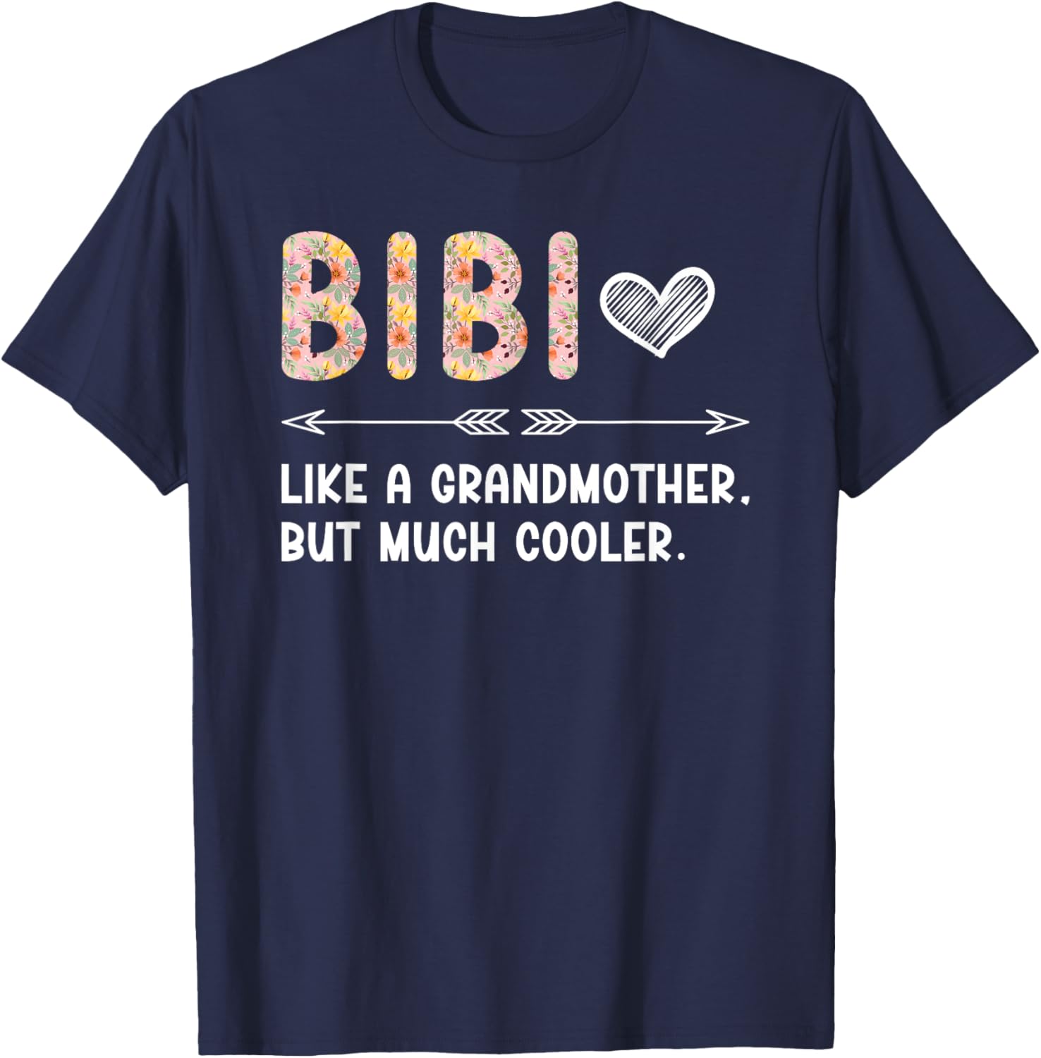 Bibi Definition T-Shirt for Grandma - Fun Gift for Grandmothers - 1
