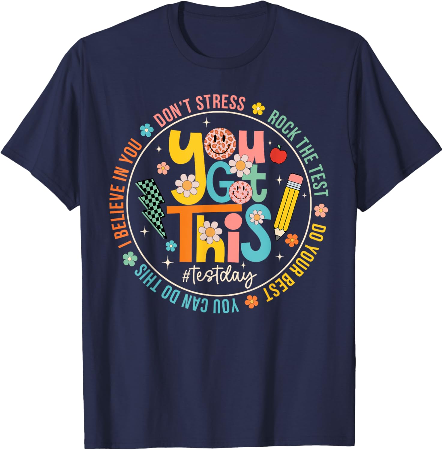 You Got This Test Day T-Shirt for Boys and Girls - Rock the Test! - 8