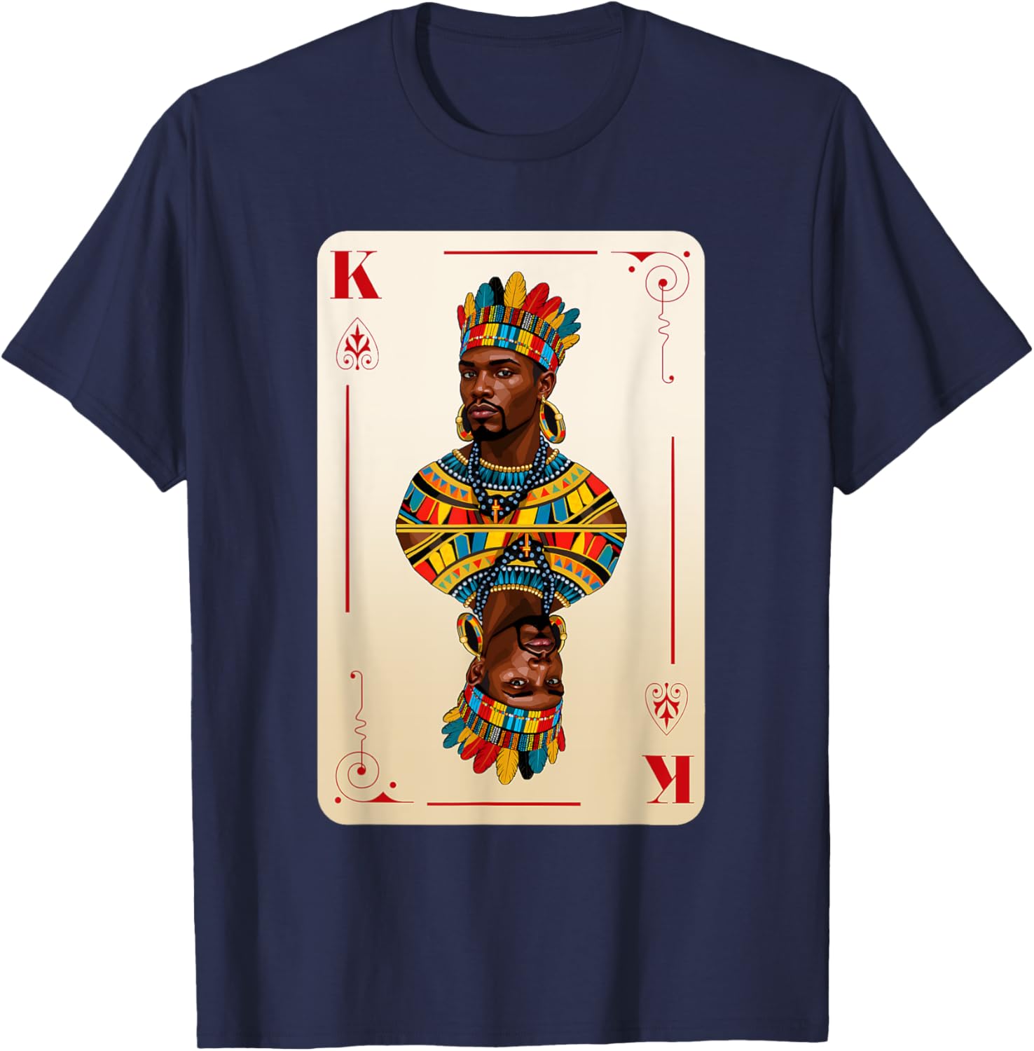 African King Black Pride BHM Couples T-Shirt for Men - Matching Style - 14
