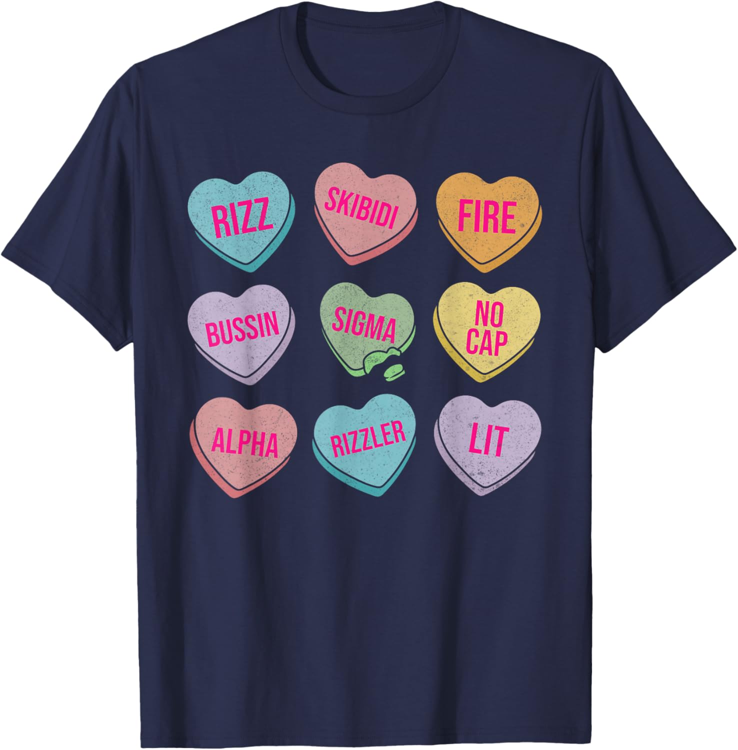 Skibidi Funny Valentine's Day Rizz Toddler T-Shirt for Boys - 6