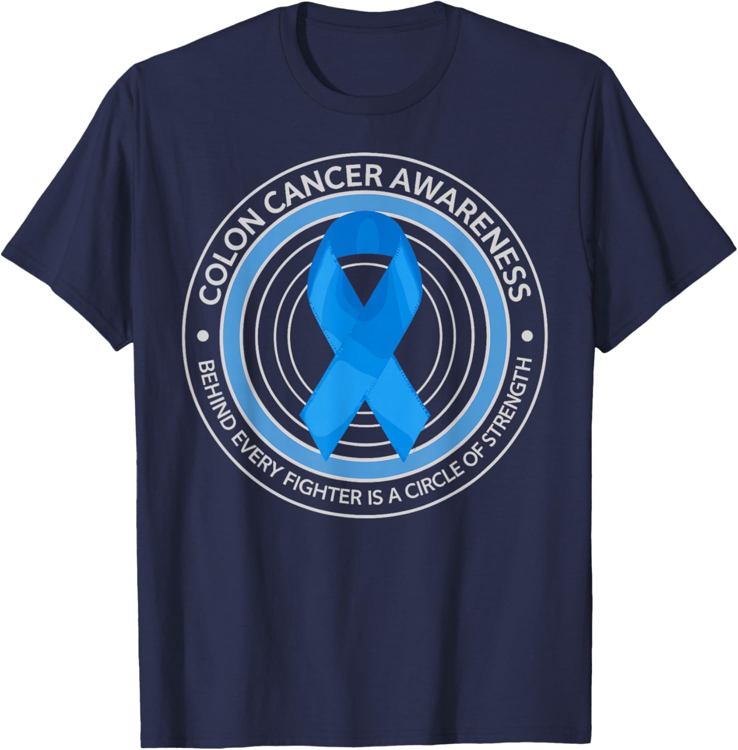 Colon Cancer Awareness T-Shirt for Colorectal Cancer Month Celebration - 14