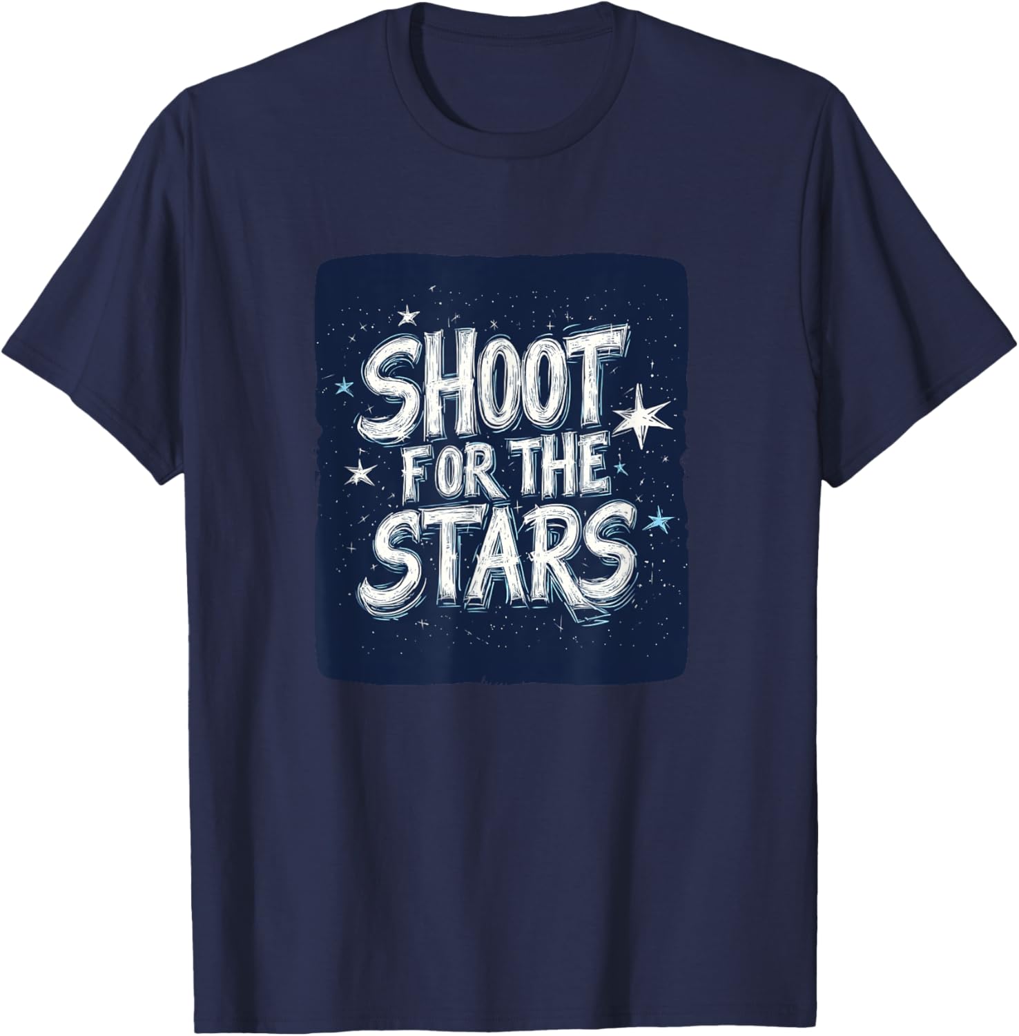Awesome Shoot for the Stars Statement T-Shirt for Trendy Style - 6