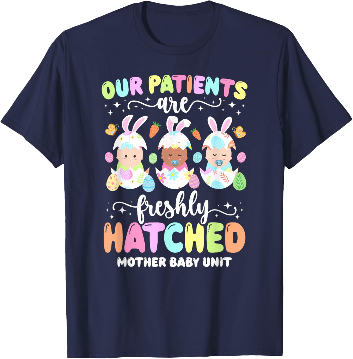 Adorable Bunny Nurse Easter T-Shirt for Mother and Baby, Perfect Gift - 17