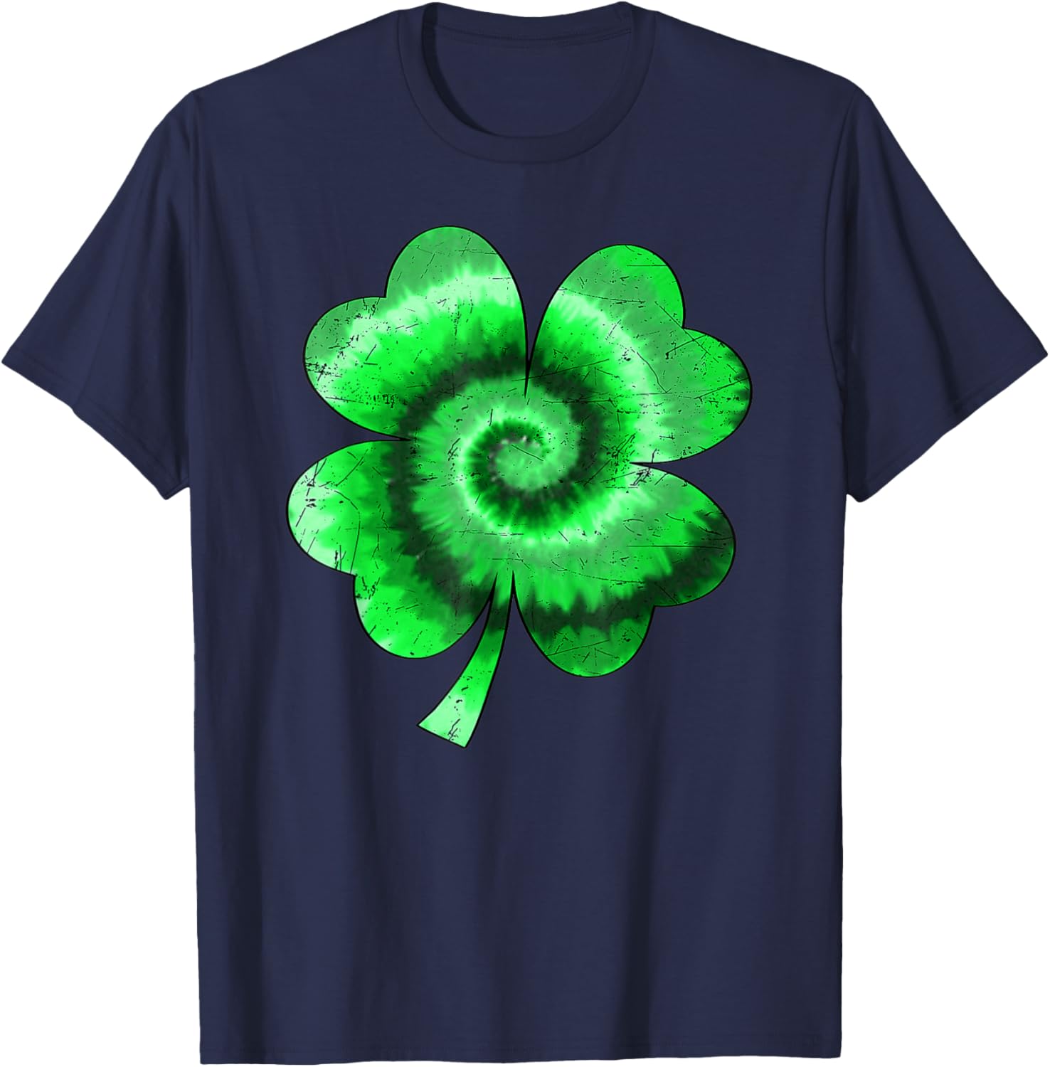 Tie Dye Shamrock T-Shirt for St Patrick's Day - Fun for All Ages - 29