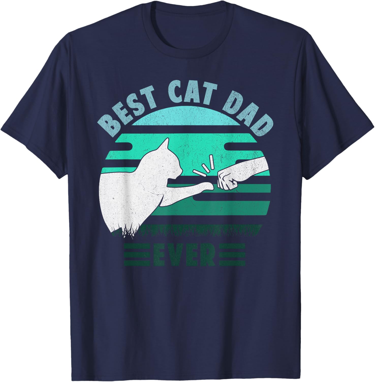 Best Cat Dad Ever Father's Day T-Shirt for Proud Cat Daddies - 18