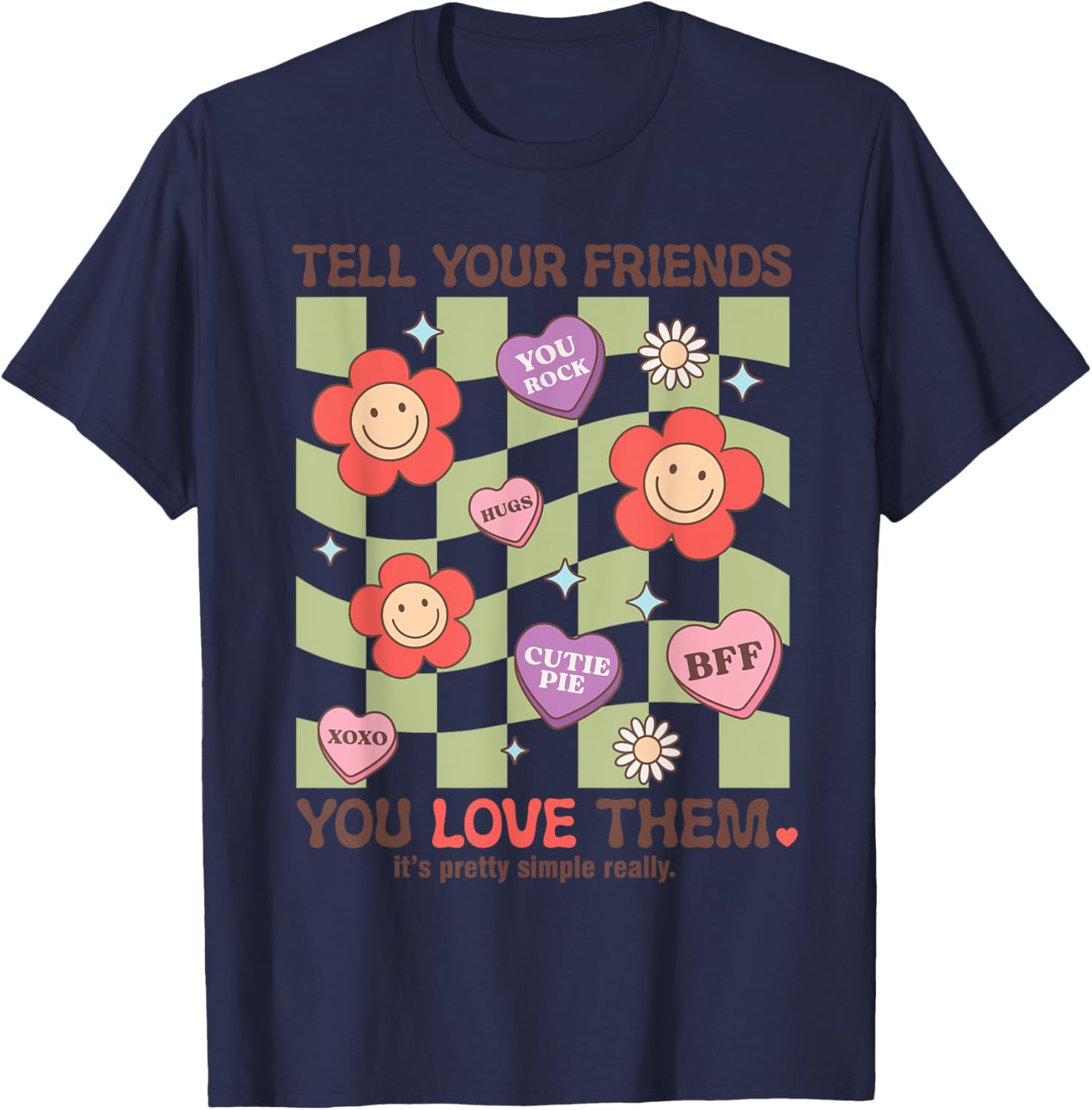 Tell Your Friends You Love Them T-Shirt for Heartfelt Connections - 17