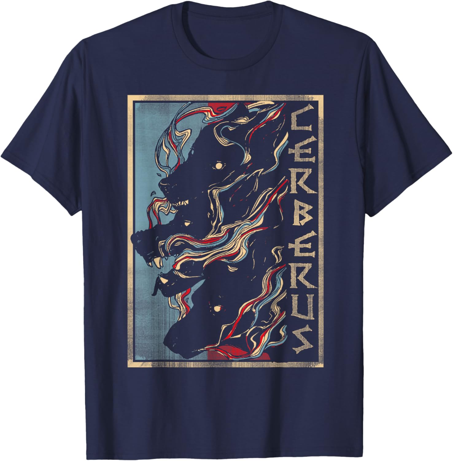 Cerberus Greek Mythology T-Shirt for Mythical Creature Lovers - 4
