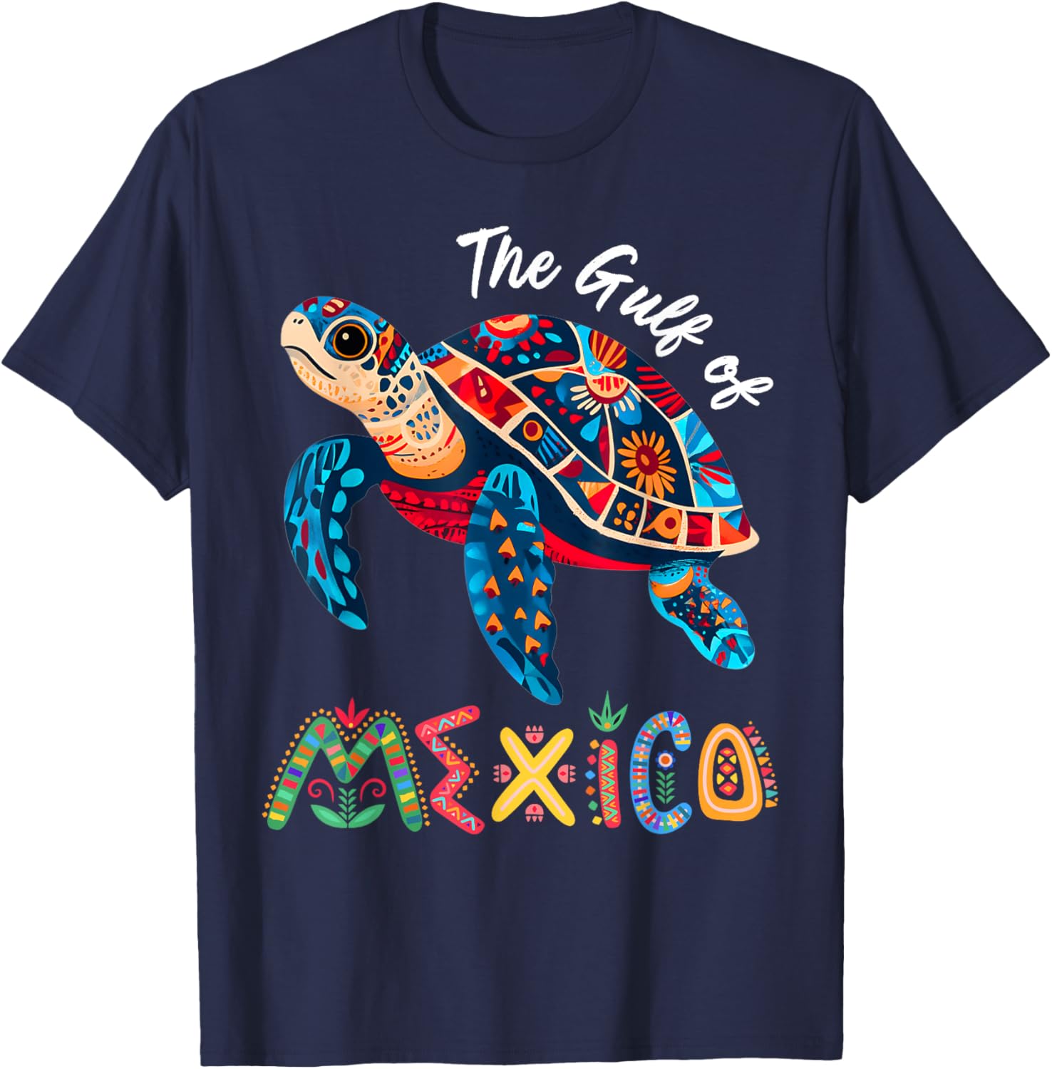 Sea Turtle Gulf of Mexico Forever T-Shirt for Ocean Lovers - 17