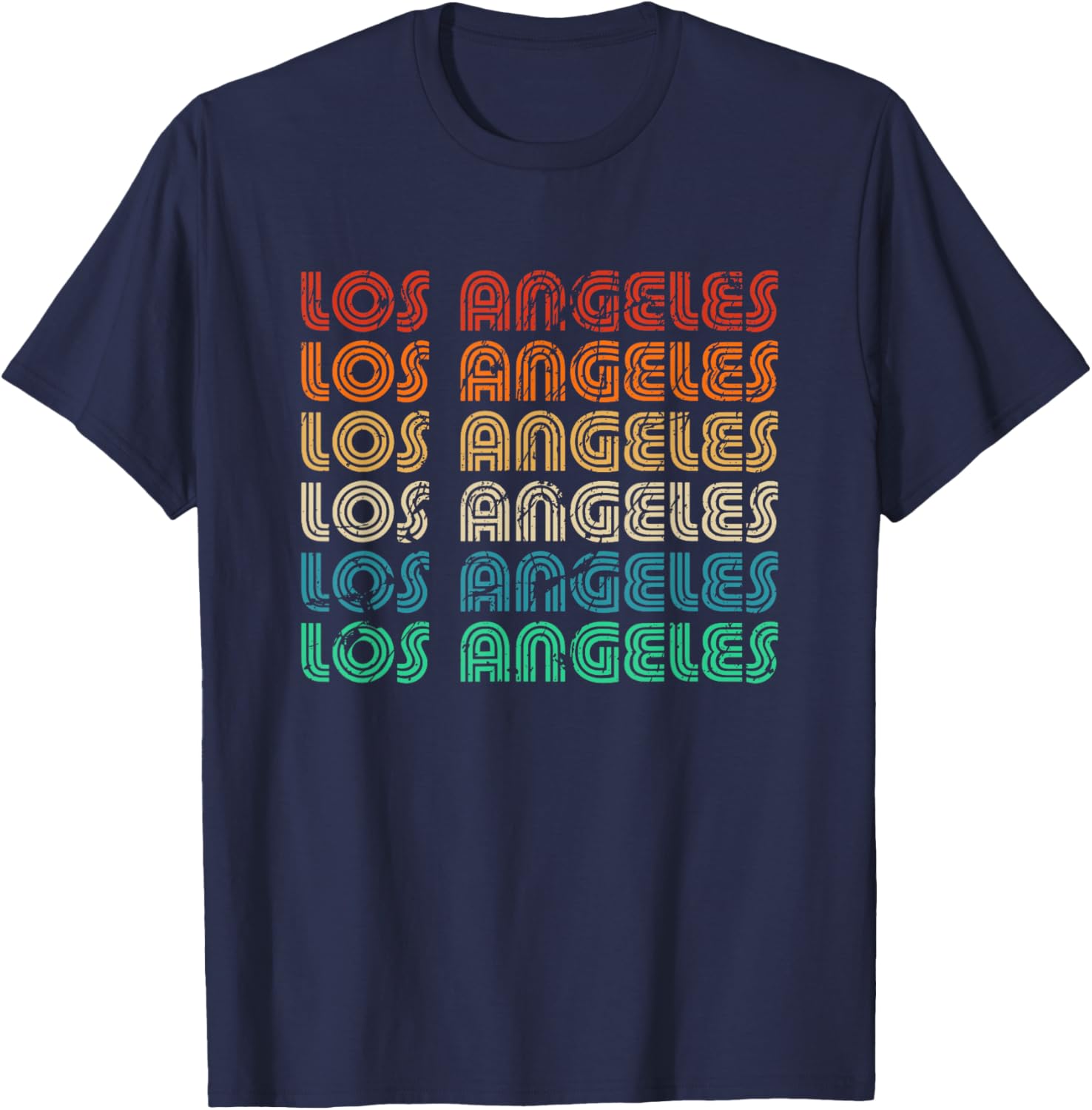 Los Angeles Vintage Retro T-Shirt California Style for Fashion Lovers - 1