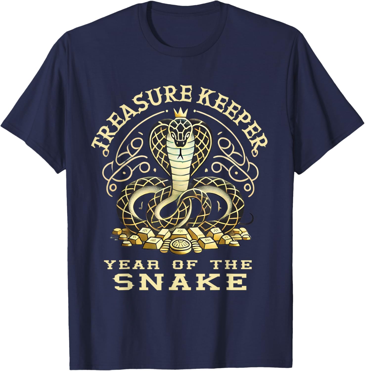 Treasure Keeper Year of Snake T-Shirt – Stylish Chinese Design Apparel - 18