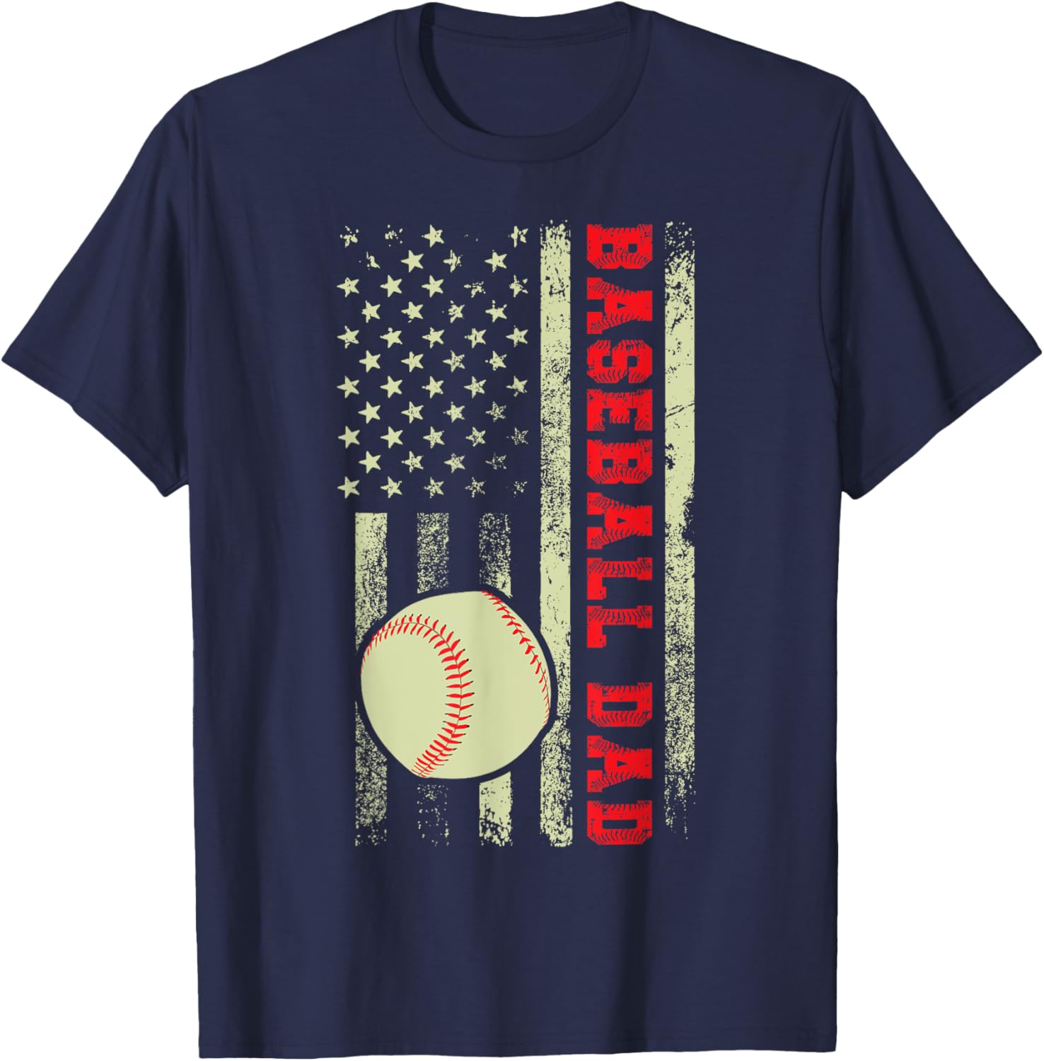Cool Baseball Dad T-Shirt Perfect for Game Day Enthusiasts - 13