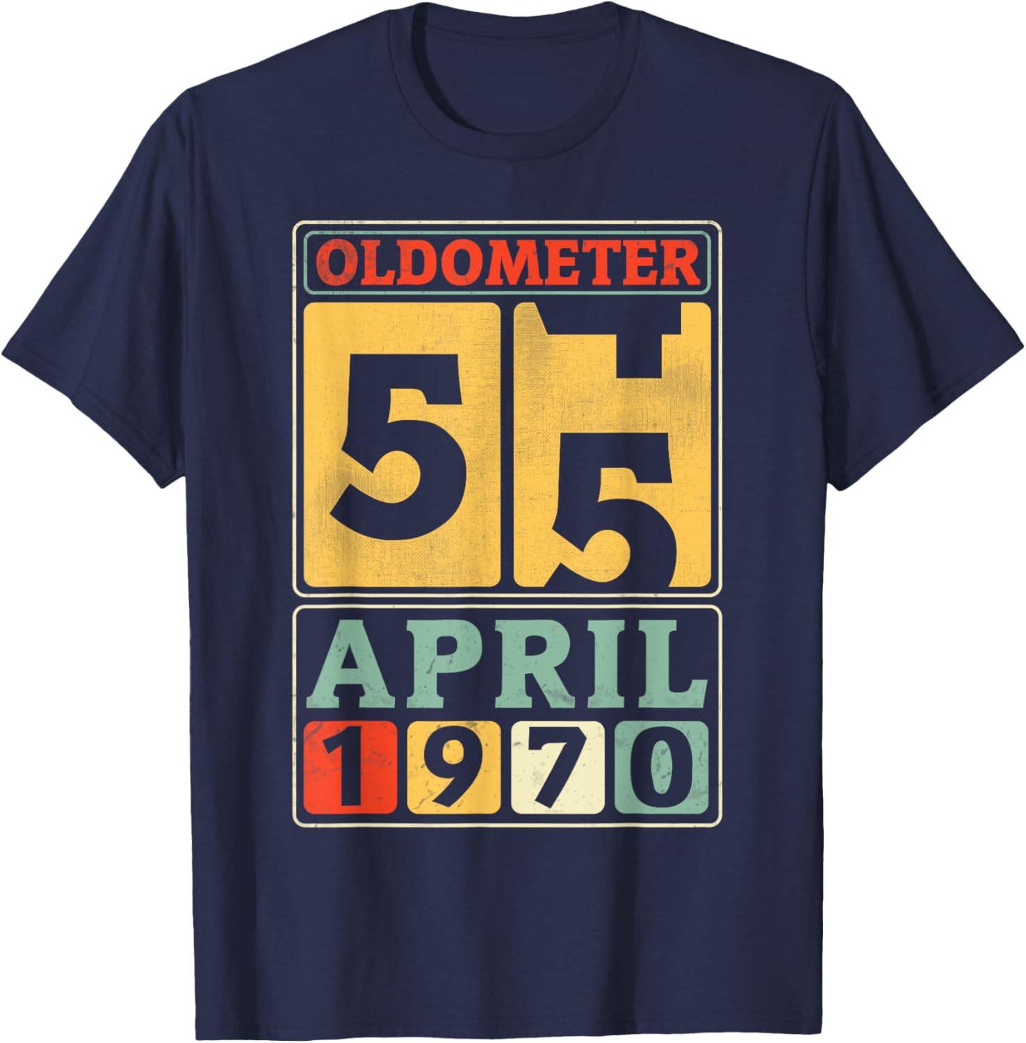 Vintage 55th Birthday T-Shirt for April 1970 Birthdays, Great Gift! - 14