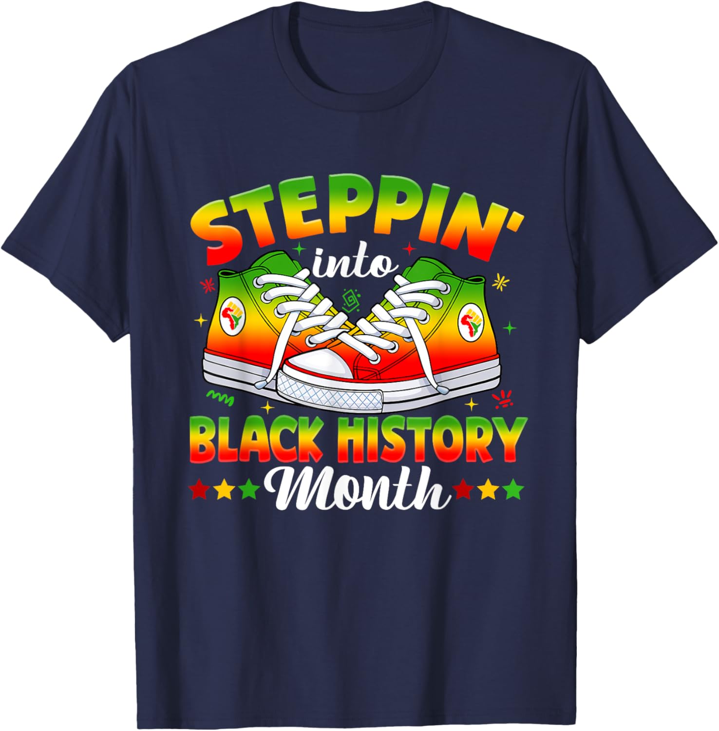 Celebrate Black History Month with Women's African American Pride T-Shirt - 3