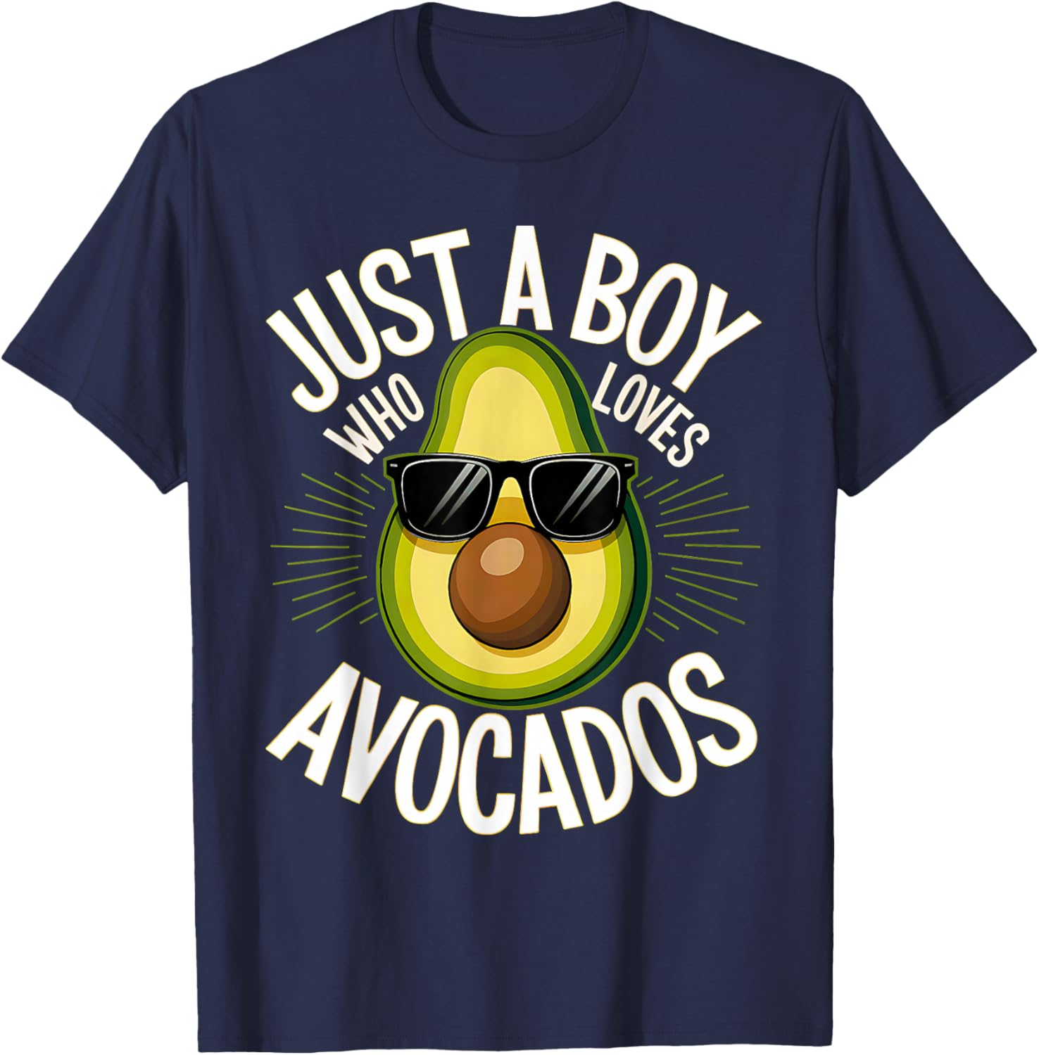 Cute Avocado Love T-Shirt for Boys and Toddlers - Fun Fruit Apparel - 13