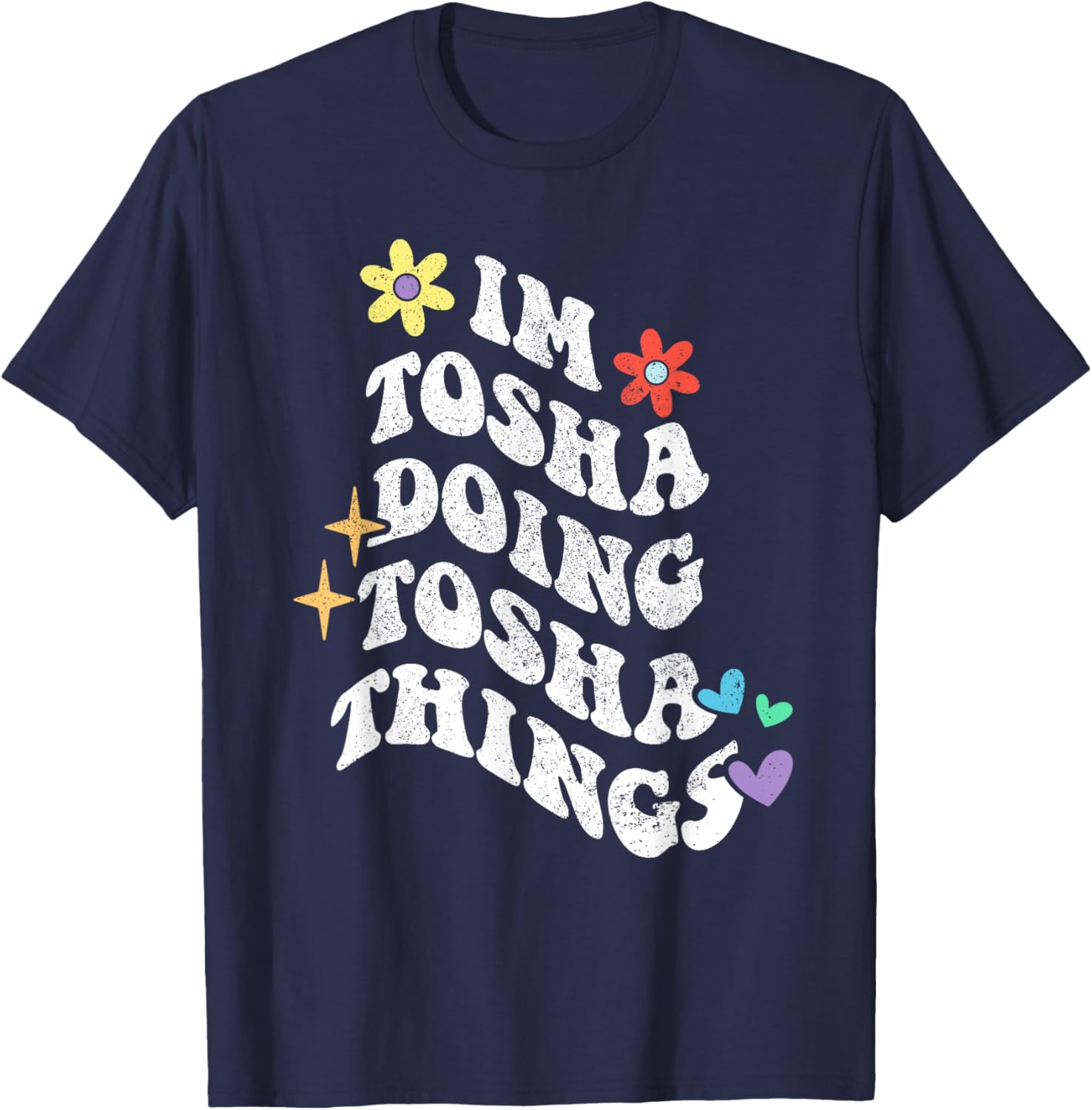 Retro Groovy T-Shirt for Moms Doing Tosha Things - Fun Mothers Day Gift - 22