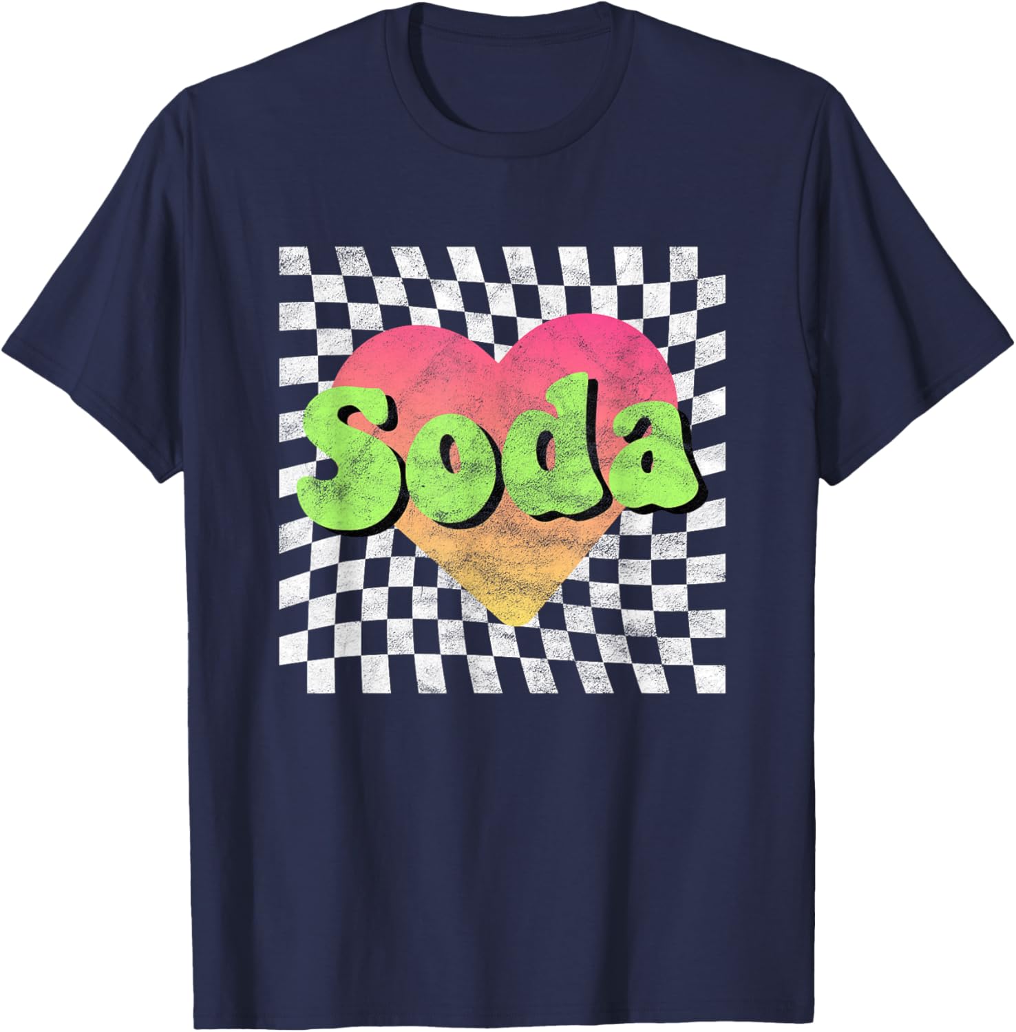 Soda Lover Heart Vintage Retro T-Shirt for Fun and Stylish Outfits - 10