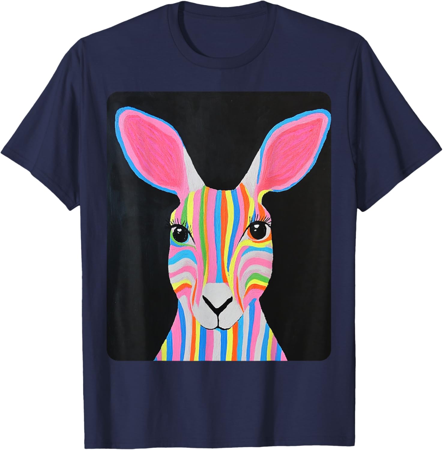 Vibrant Kangaroo Graphic T-Shirt for Style Lovers and Animal Fans - 18