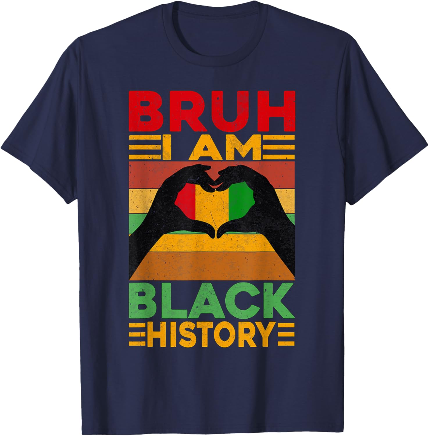 Bruh I Am Black History Month Boys T-Shirt - Celebrate History in Style - 4