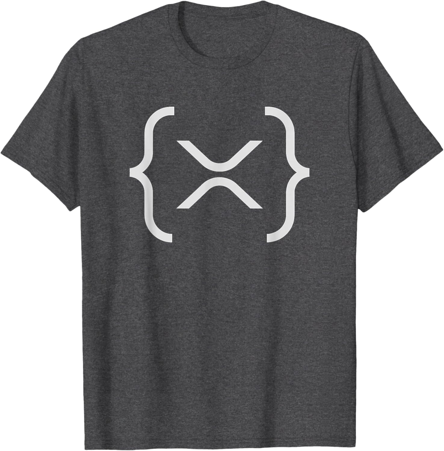 XRP Ledger Ripple White LogoMark T-Shirt for Cryptocurrency Fans - 15