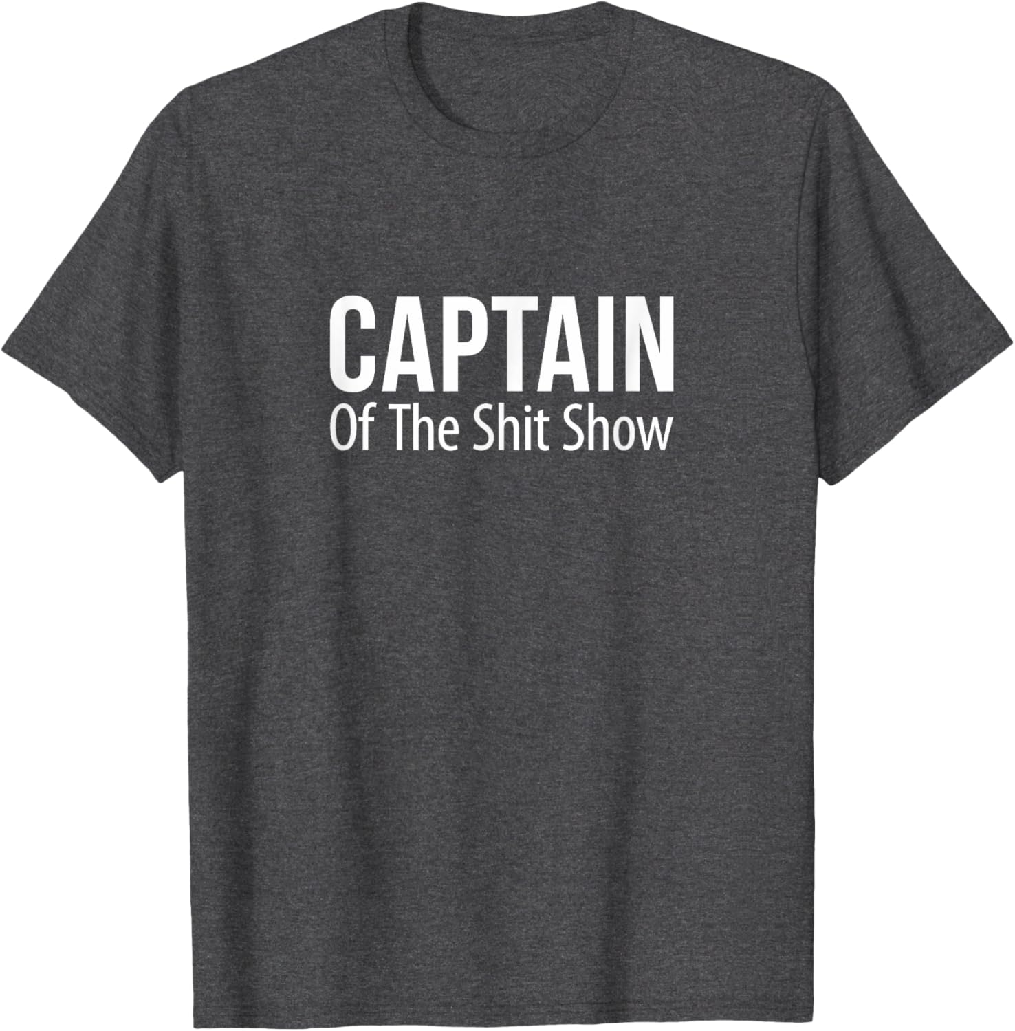 Captain Of The Shit Show T-Shirt Fun Graphic Tee for Humor Lovers - 9